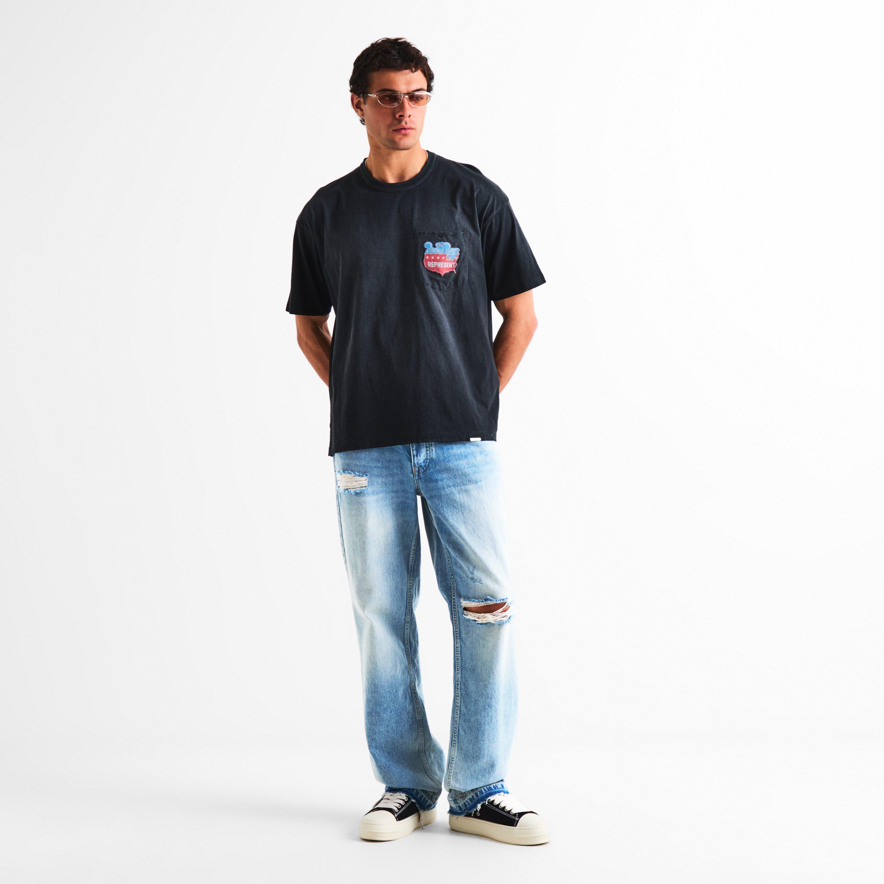 Light Vint Blue - Represent - Rep Heaton Denim Sn64 - 6