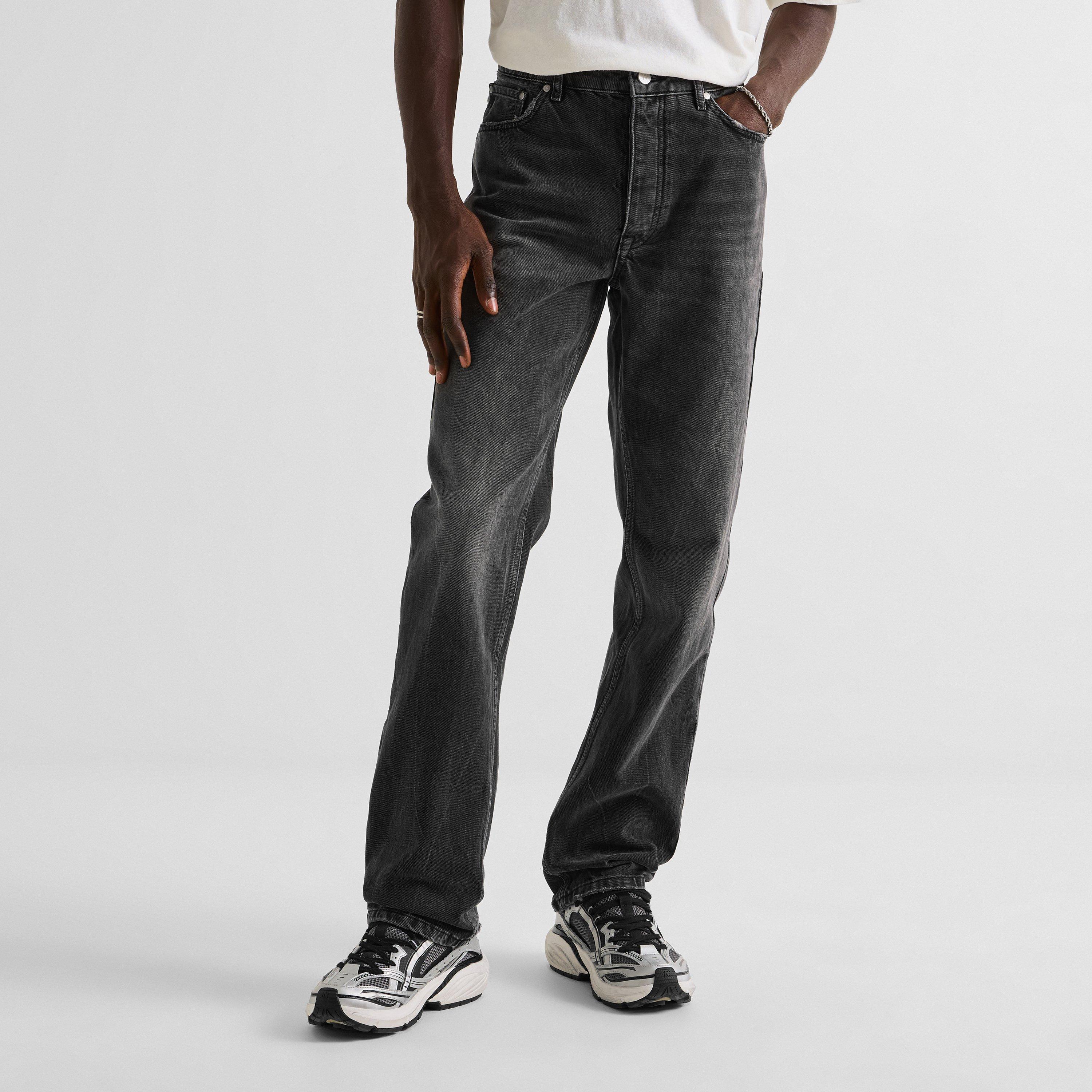 Diffused Black - Represent - Men's Heaton Cotton Slim-Fit Jeans - 3