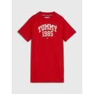 Cramoisi Profond - Tommy Hilfiger - t-shirt med blommig spets - 1