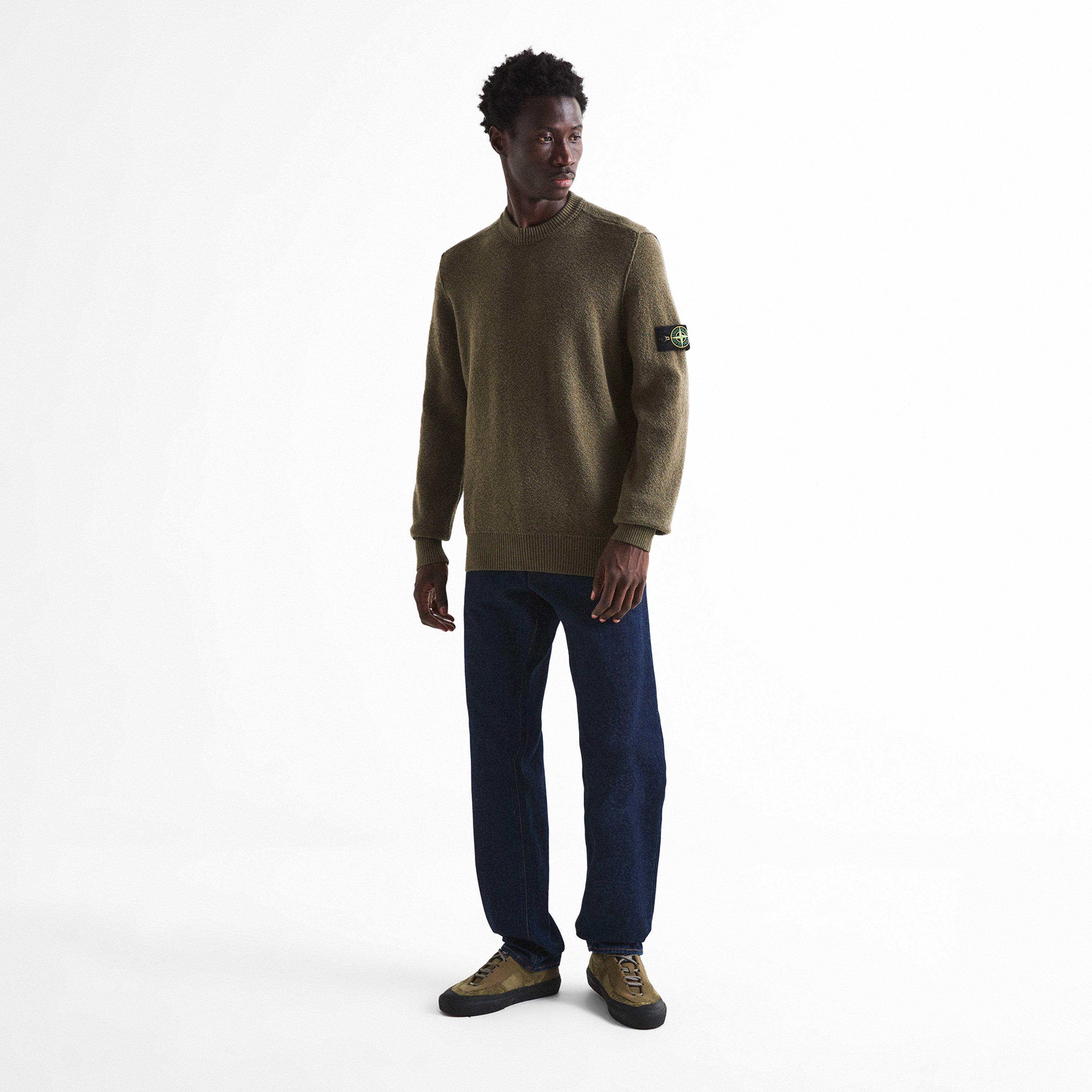 Blu Rinse VJ201 - Stone Island - Men's Denim Research Cotton Straight Leg Jeans - 6