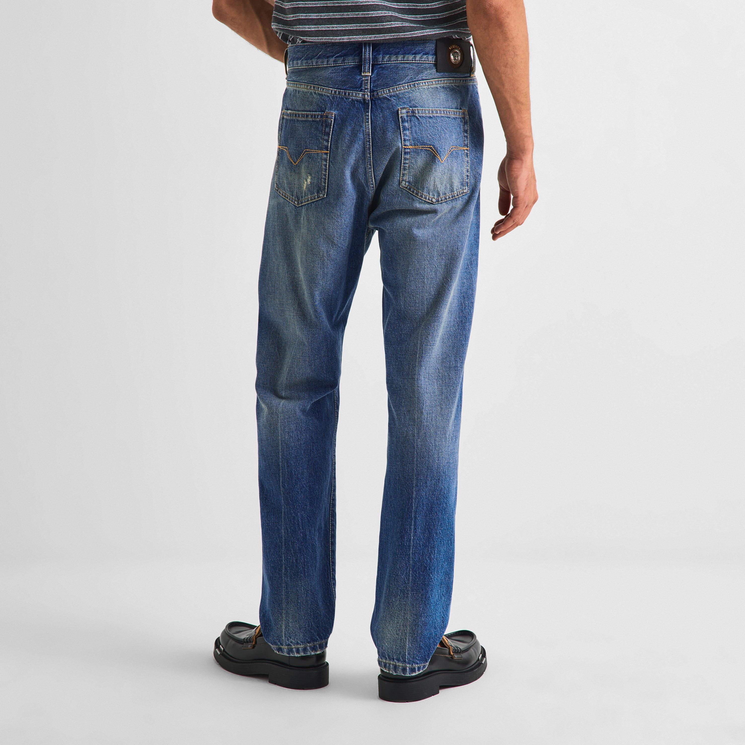 Med Blue - Versace - Versace Rigid StnWsh Sn64 - 4