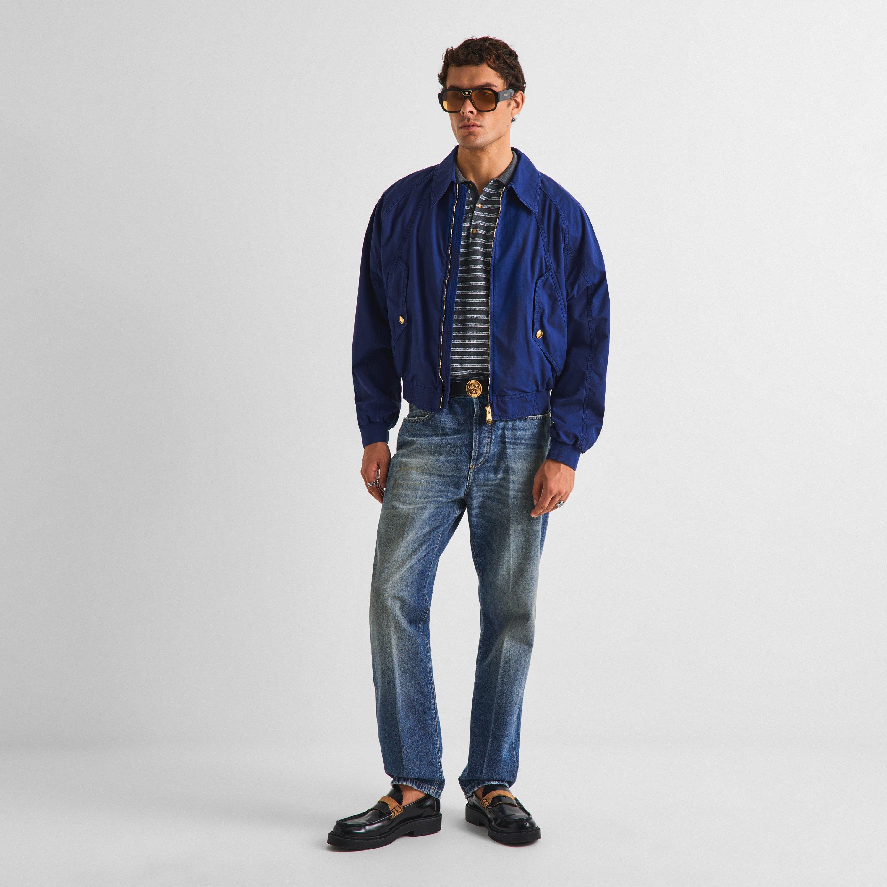 Med Blue - Versace - Versace Rigid StnWsh Sn64 - 6