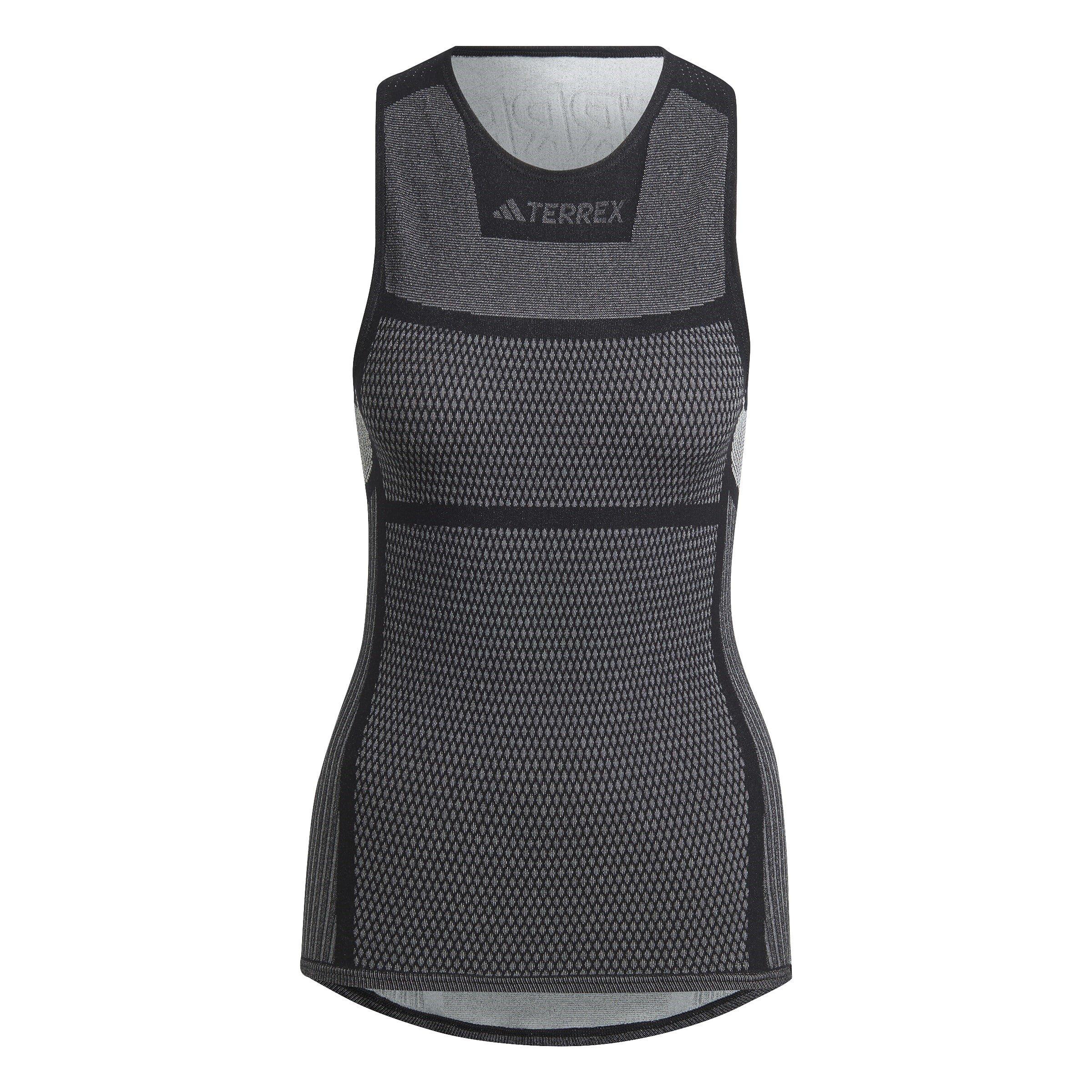 Zwart/Wit - adidas - Terrex DRYNAMO™ Sleeveless Baselayer Womens - 1