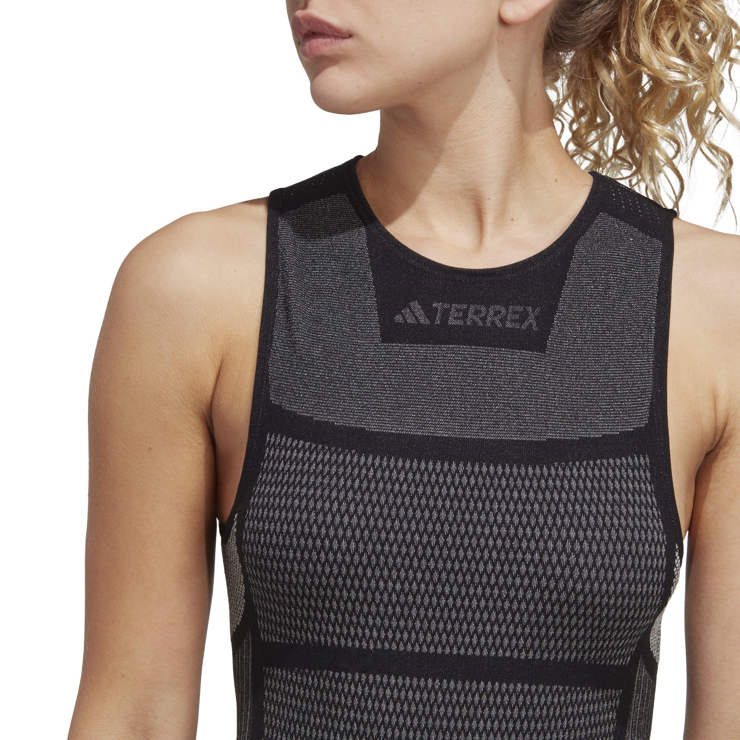 Zwart/Wit - adidas - Terrex DRYNAMO™ Sleeveless Baselayer Womens - 5