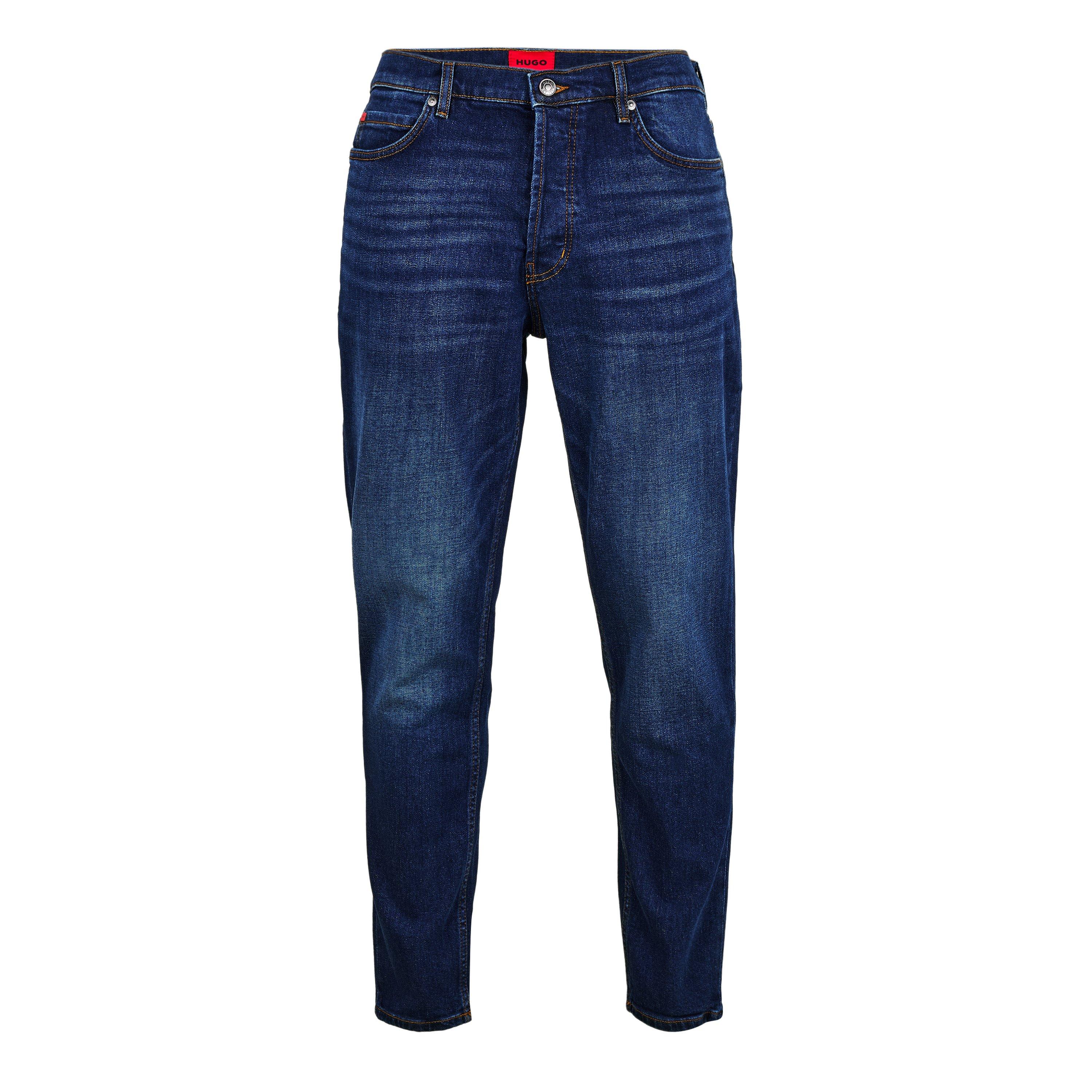 Dark Blue - Hugo - Hugo 634 10258290 03 Slim Fit Jeans Mens - 1