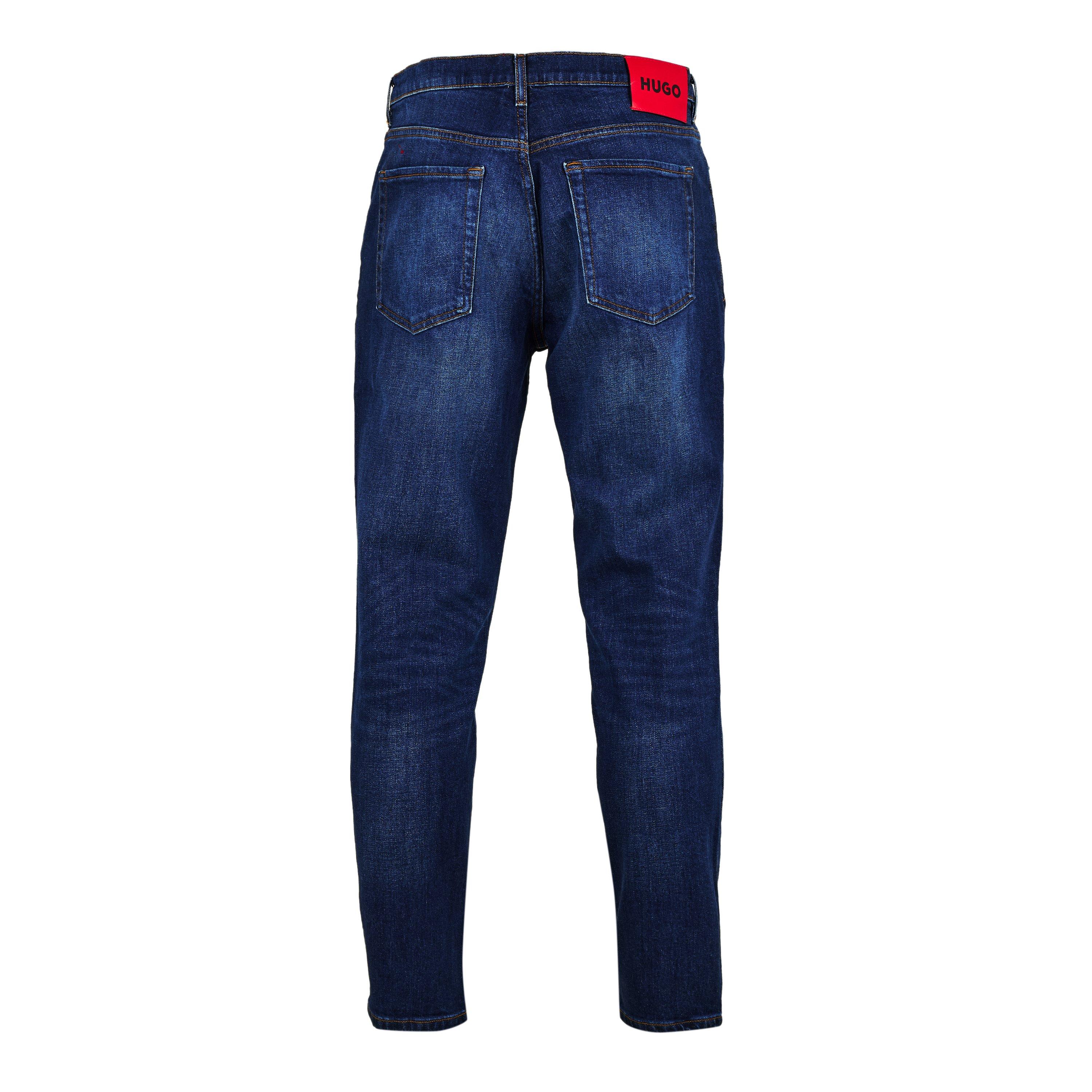 Dark Blue - Hugo - Hugo 634 10258290 03 Slim Fit Jeans Mens - 2
