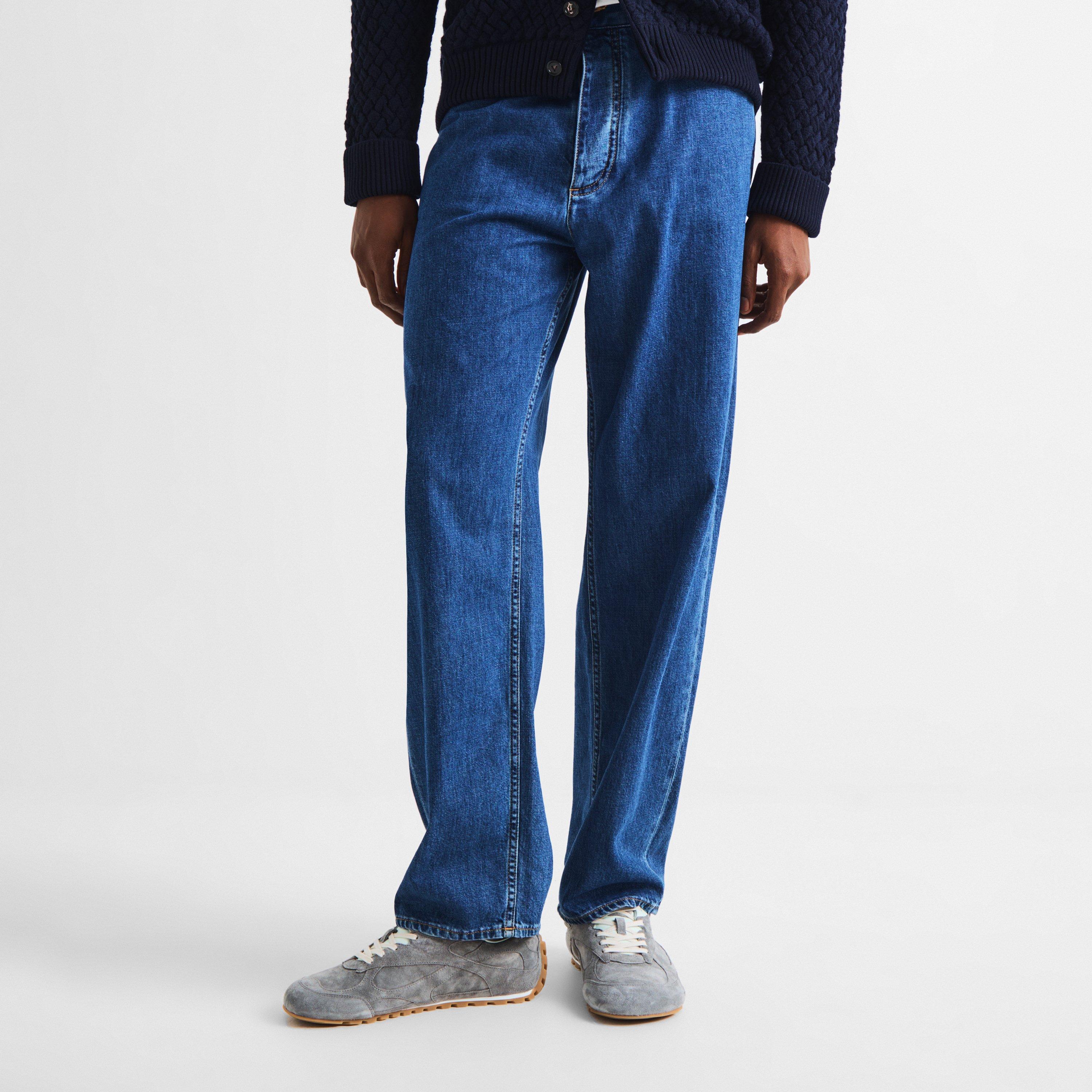 Mid Blue - Bottega Veneta - BV Straight Jean Sn64 - 3