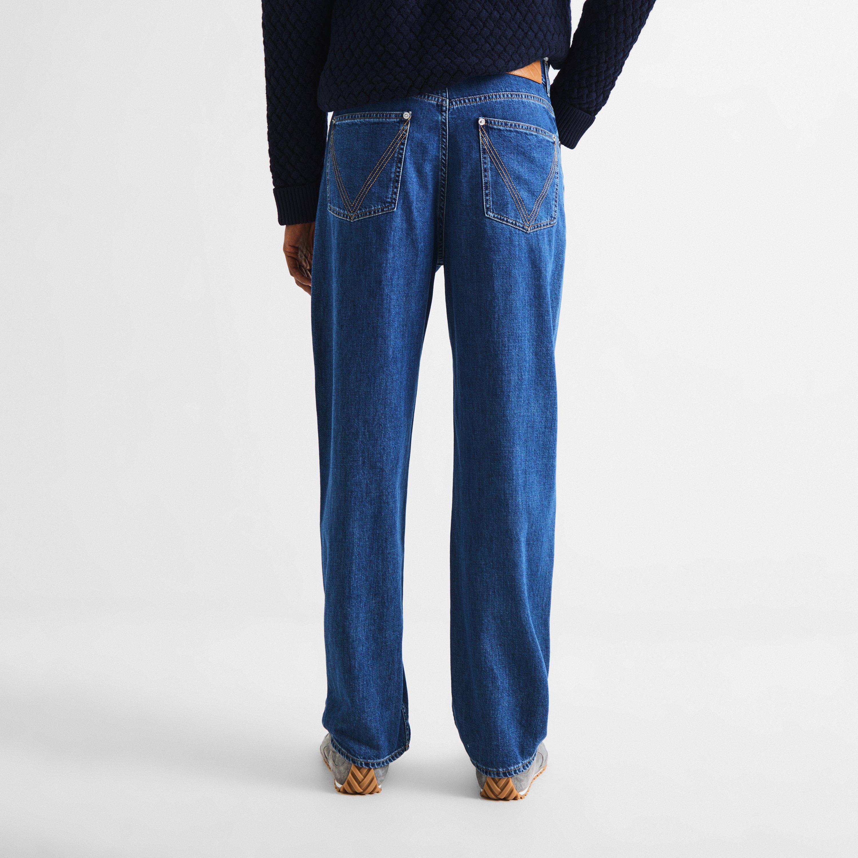 Mid Blue - Bottega Veneta - BV Straight Jean Sn64 - 4