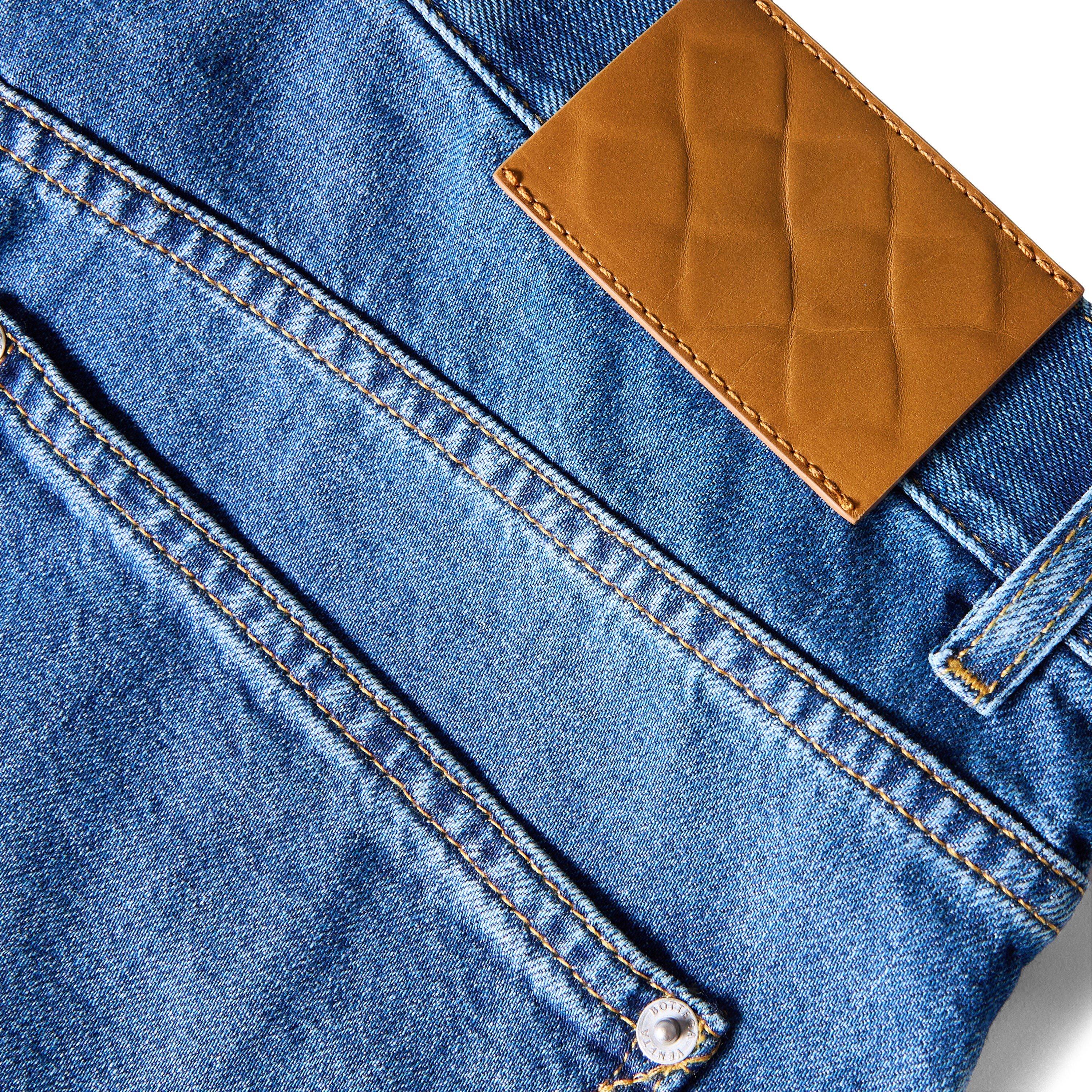 Mid Blue - Bottega Veneta - BV Straight Jean Sn64 - 3