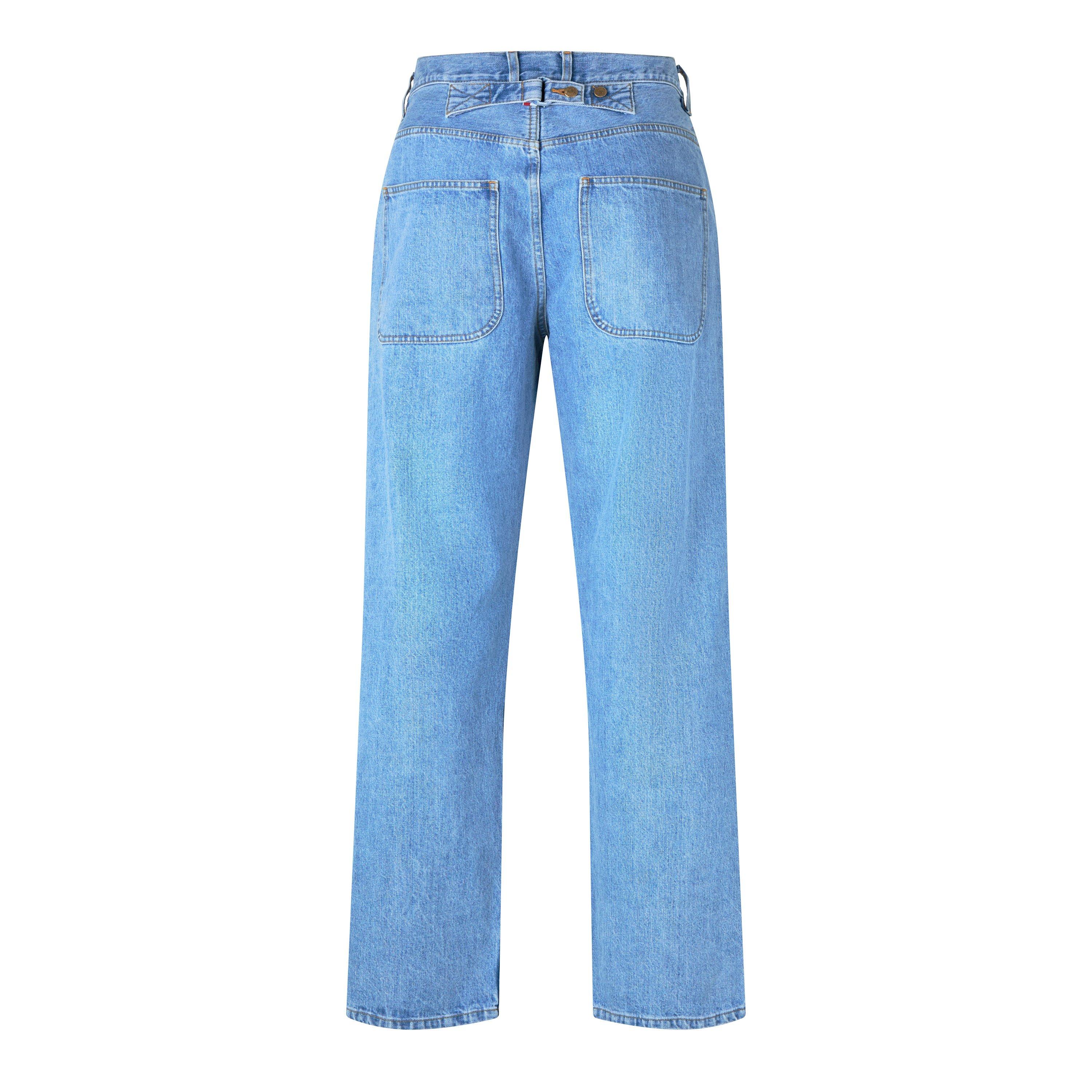 Light Blue - Thom Browne - TB Denim 5Pkt Trsr Sn63 - 2