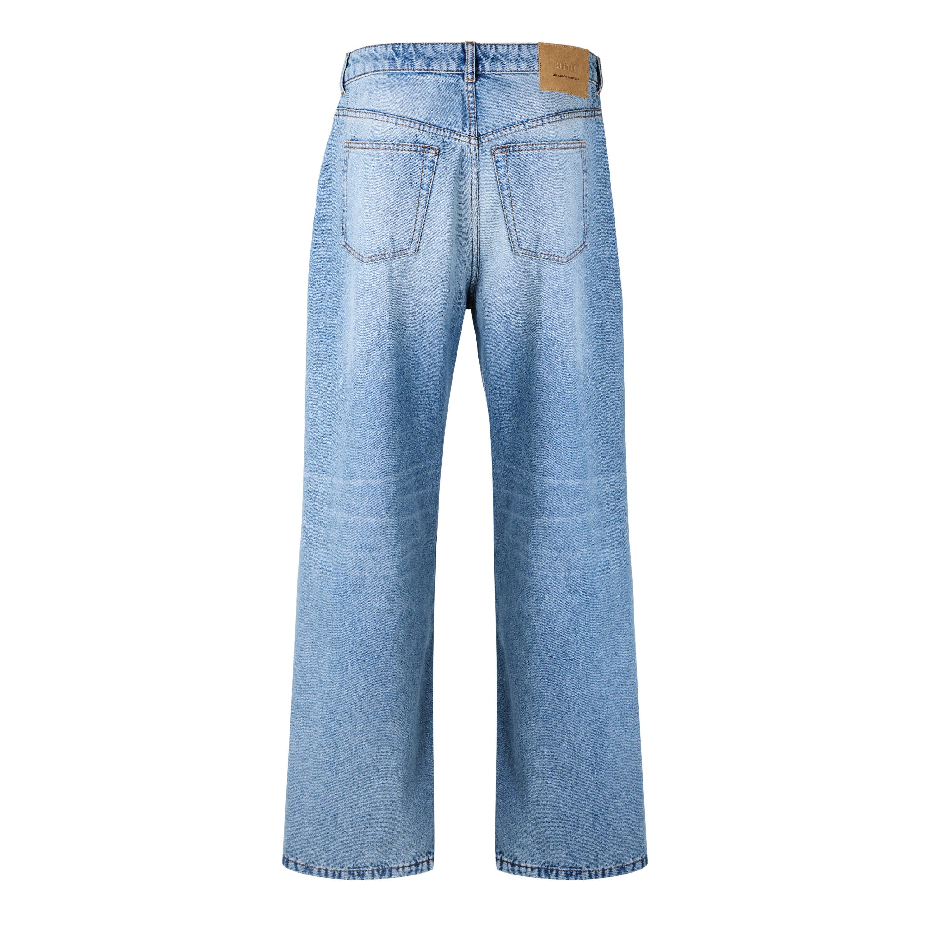 Used Indigo - Ami Paris - Ami L Fit Jeans Sn63 - 2