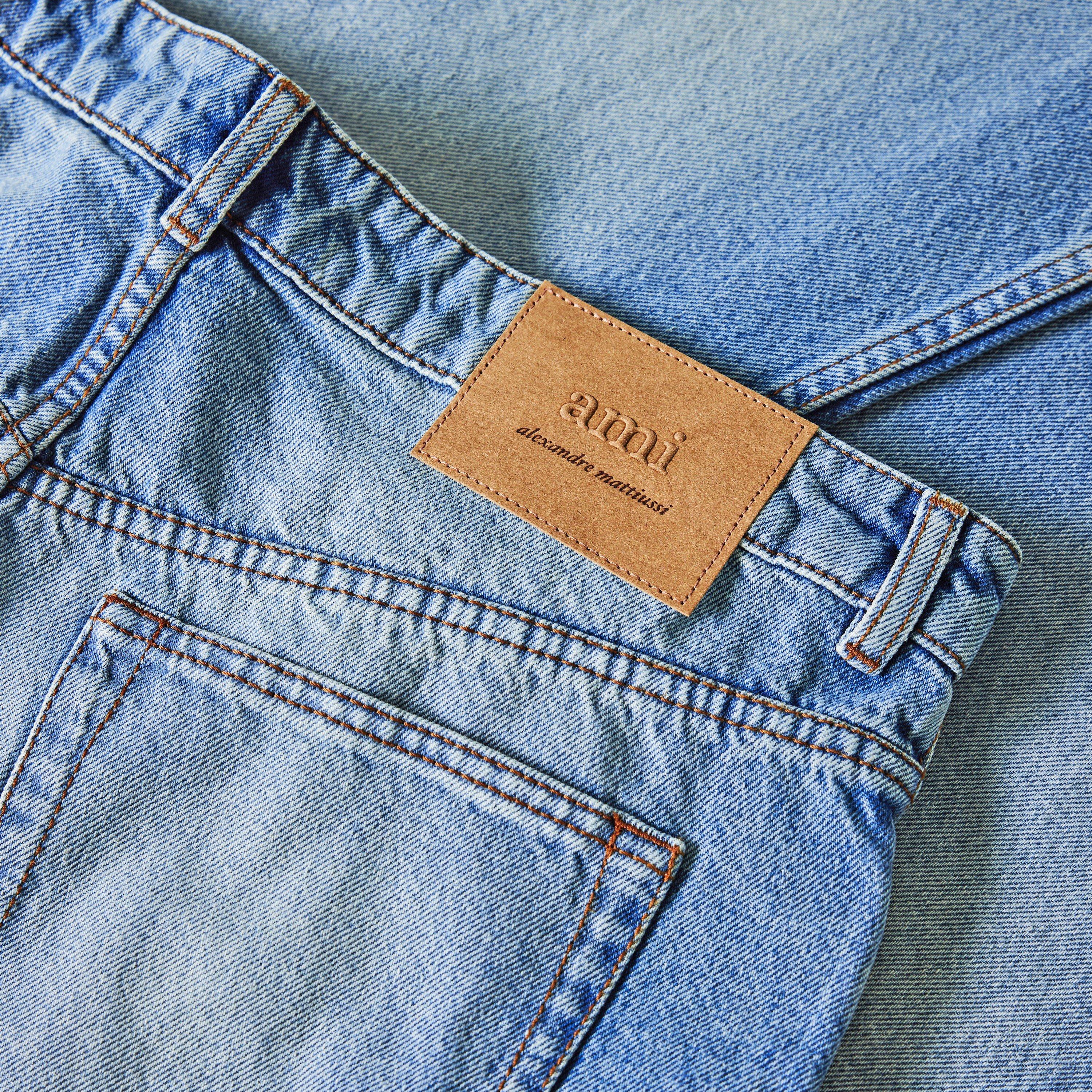 Used Indigo - Ami Paris - Ami L Fit Jeans Sn63 - 3