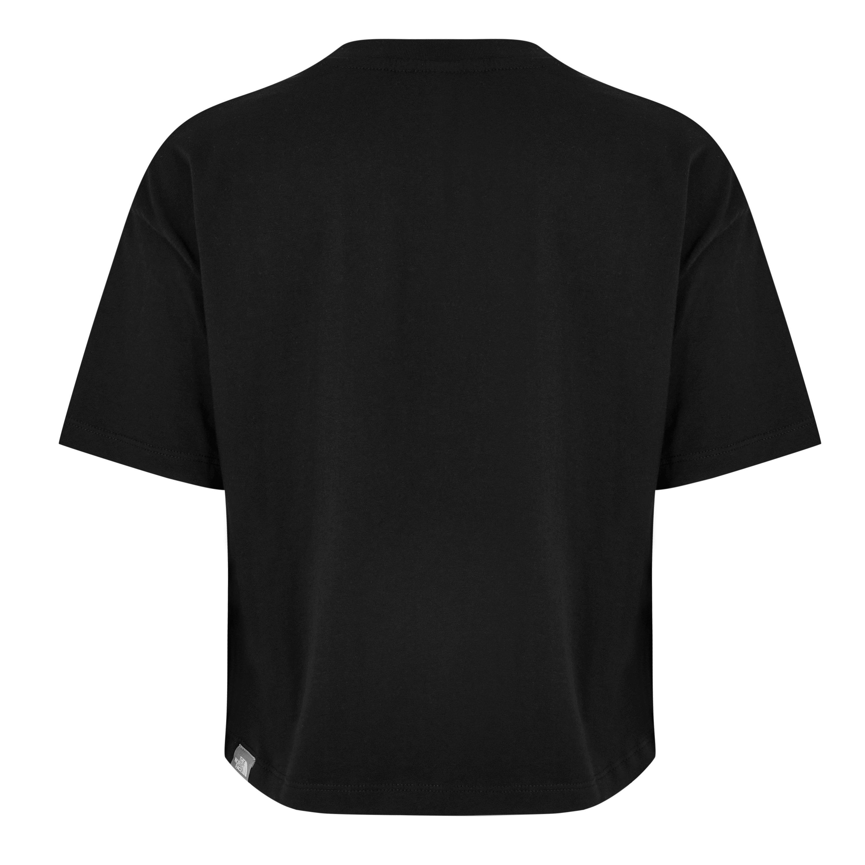Black JK3 - The North Face - Women's Simple Dome Crop T-Shirt - 2