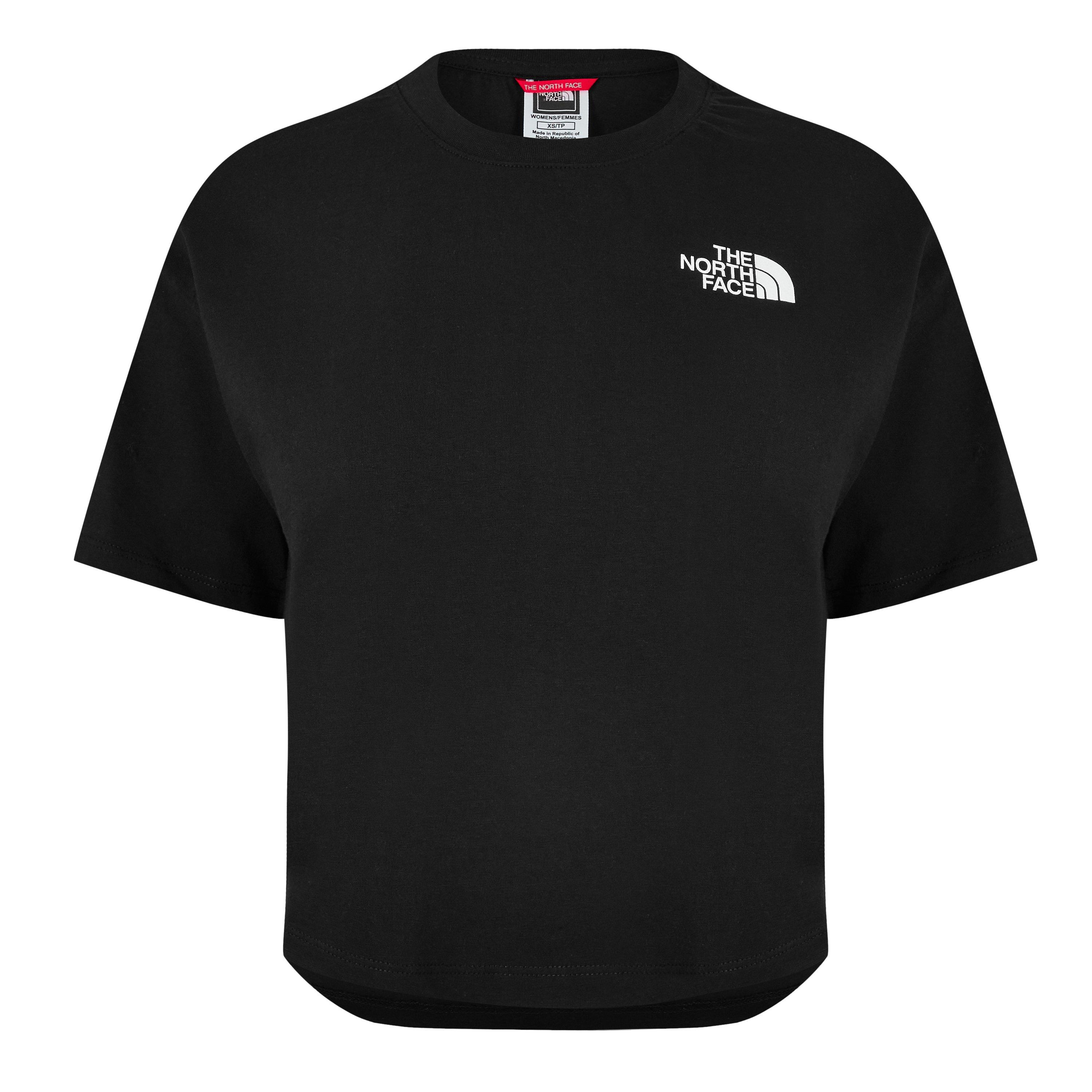 Black JK3 - The North Face - Women's Simple Dome Crop T-Shirt - 7