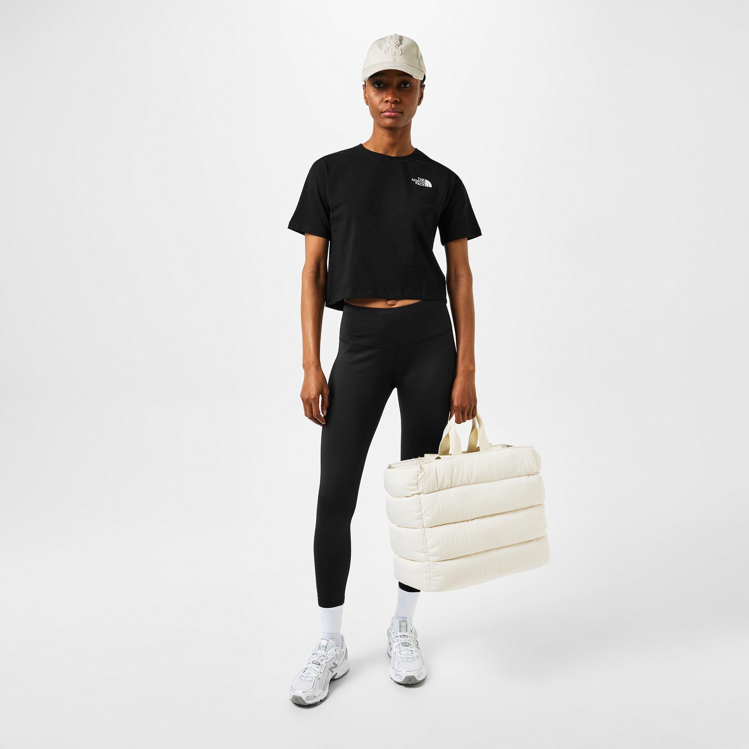 Black JK3 - The North Face - Women's Simple Dome Crop T-Shirt - 6