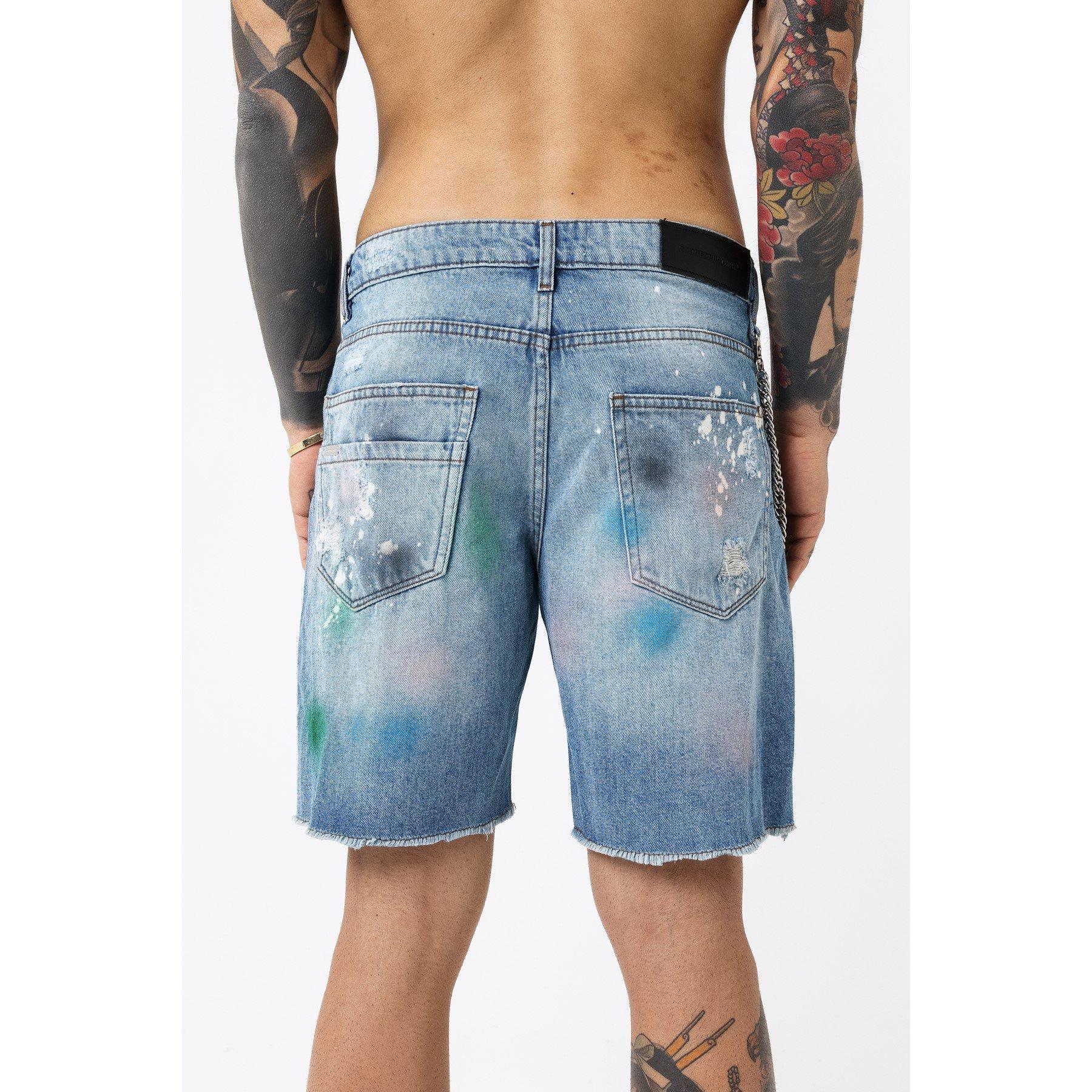 Blue - Good For Nothing - Denim Shorts - 3