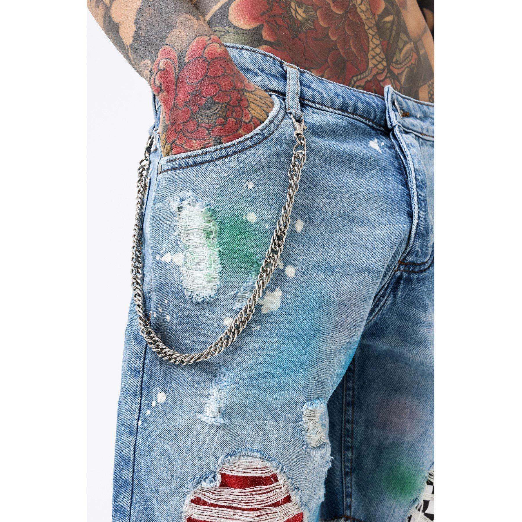 Blue - Good For Nothing - Denim Shorts - 4