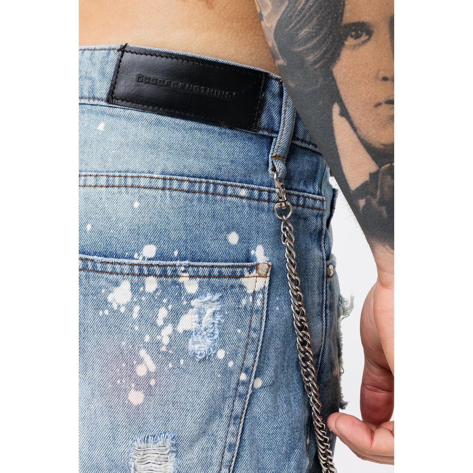 Blue - Good For Nothing - Denim Shorts - 5