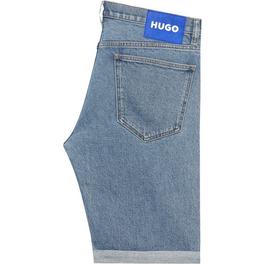 Hugo Hugo Ash/S 10259241 01 Denim Short Mens