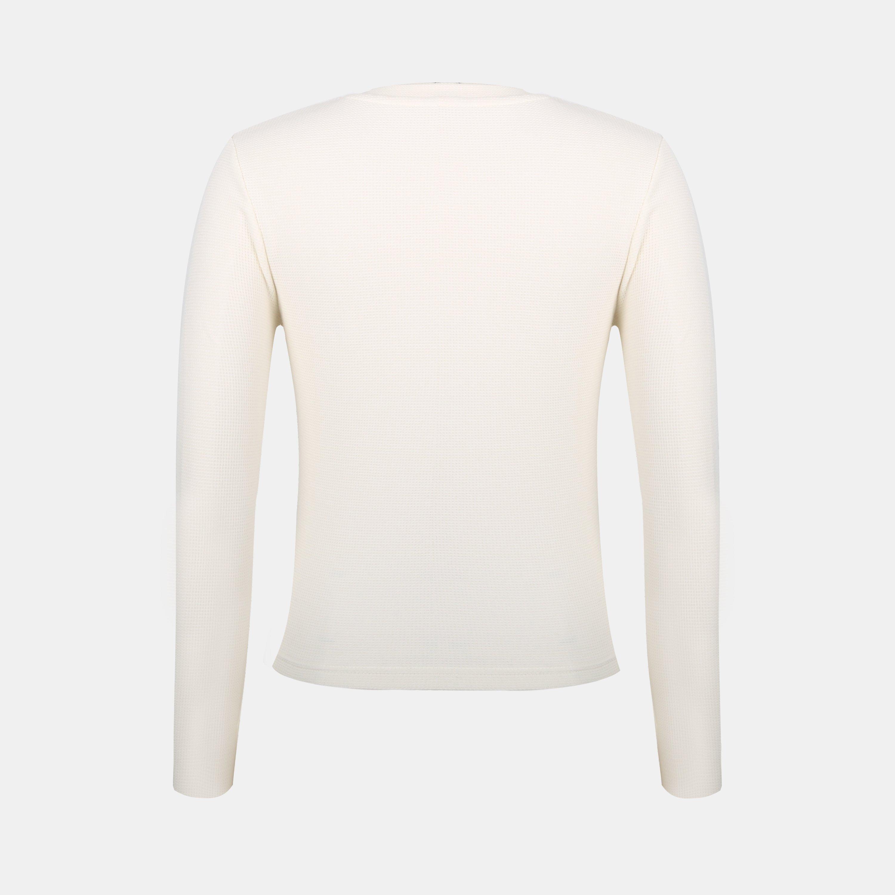 Vintage White - Jack Wills - Waffle LSBaby Tee Ld54 - 2