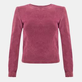 I Saw It First Washed Ribbed Long Sleeve Top