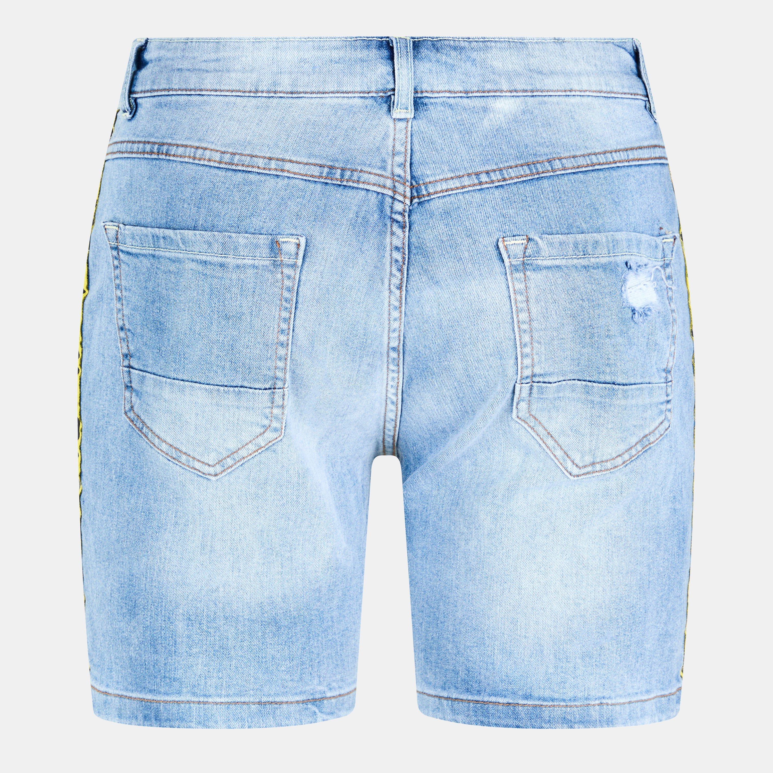 Blue Denim - Brave Soul - Denim Shorts - 2
