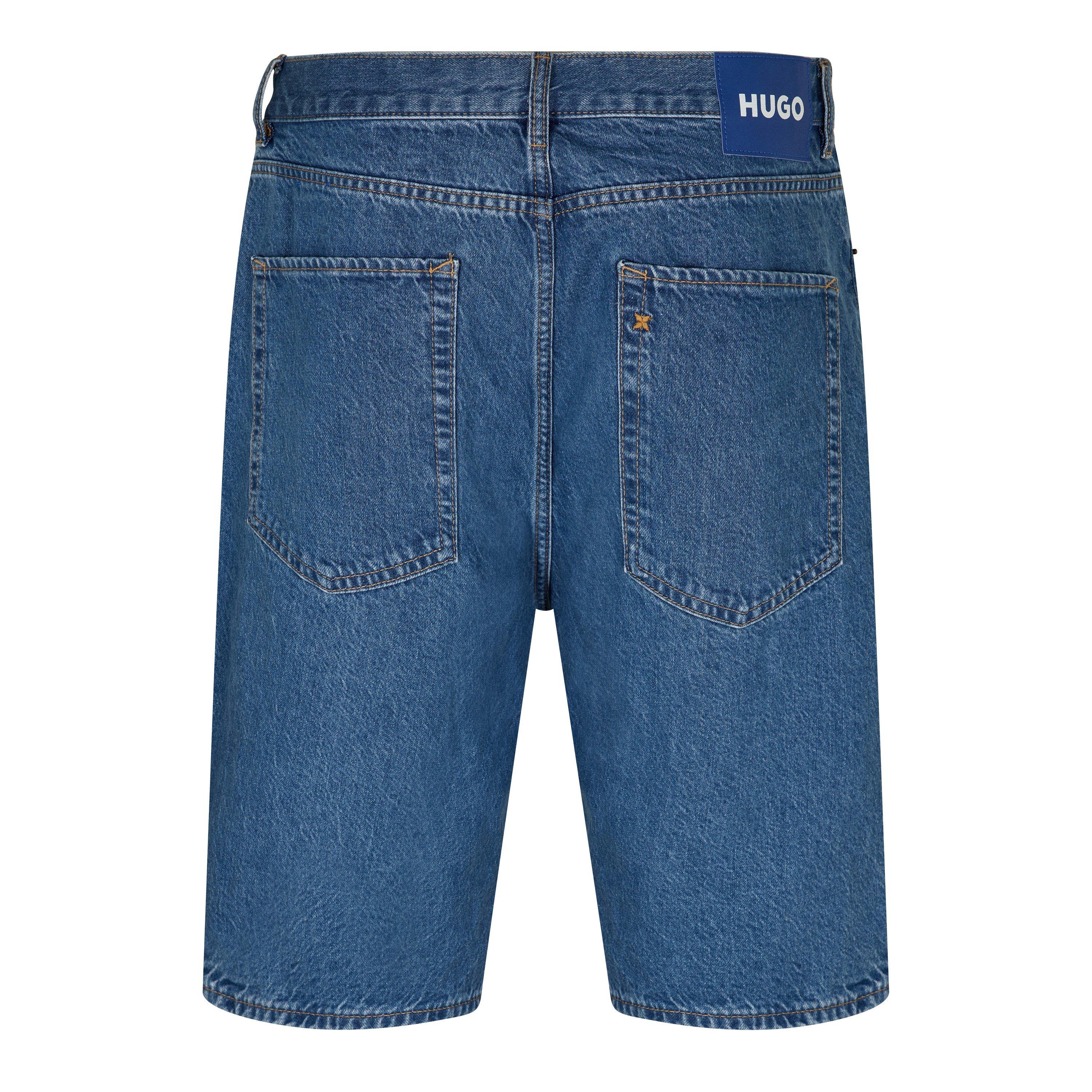 Blue 441 - Hugo - Hugo Sk Denim Short  Sn63 - 2
