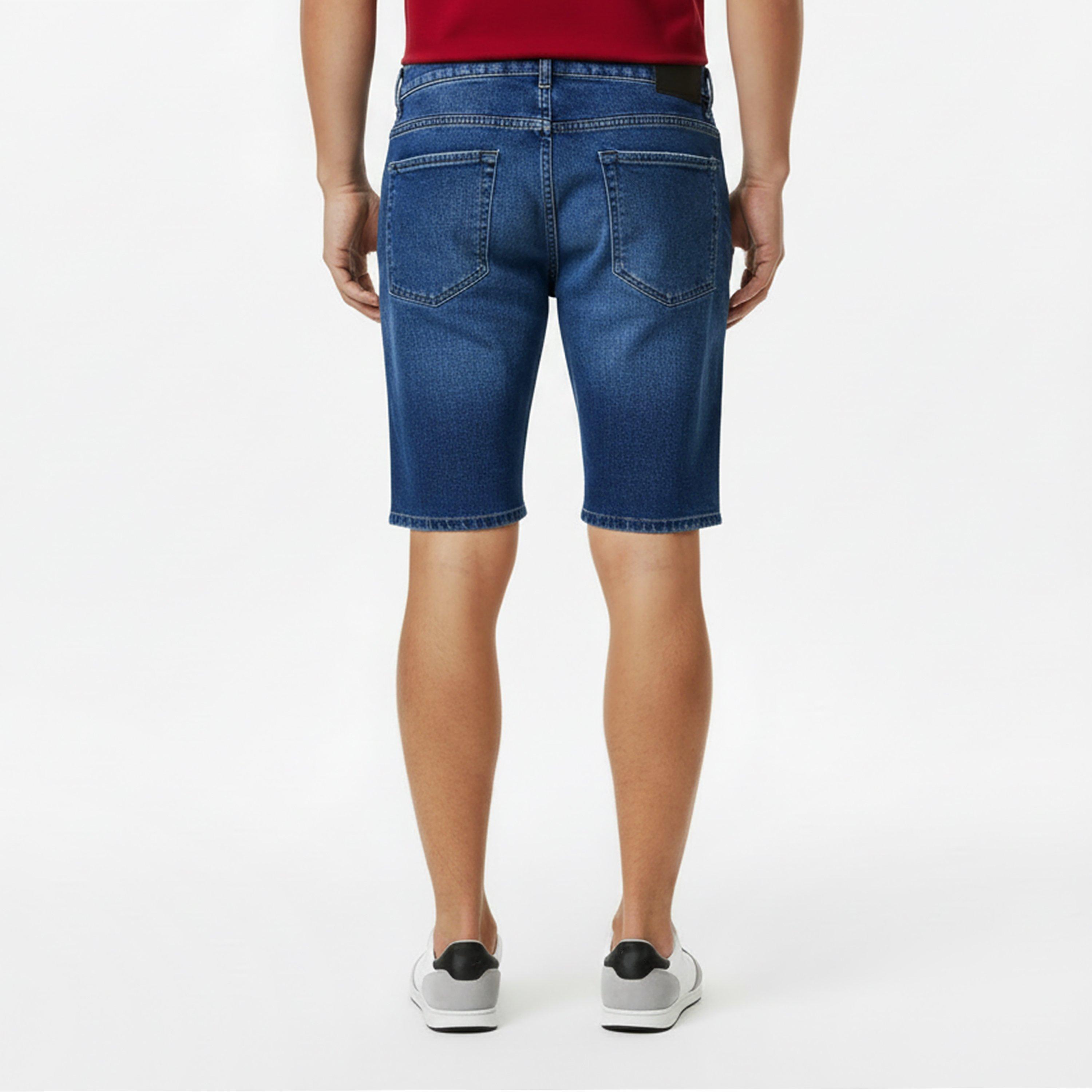 Blau 426 - Boss - Mens BOSS ORANGE Denim Shorts - 4
