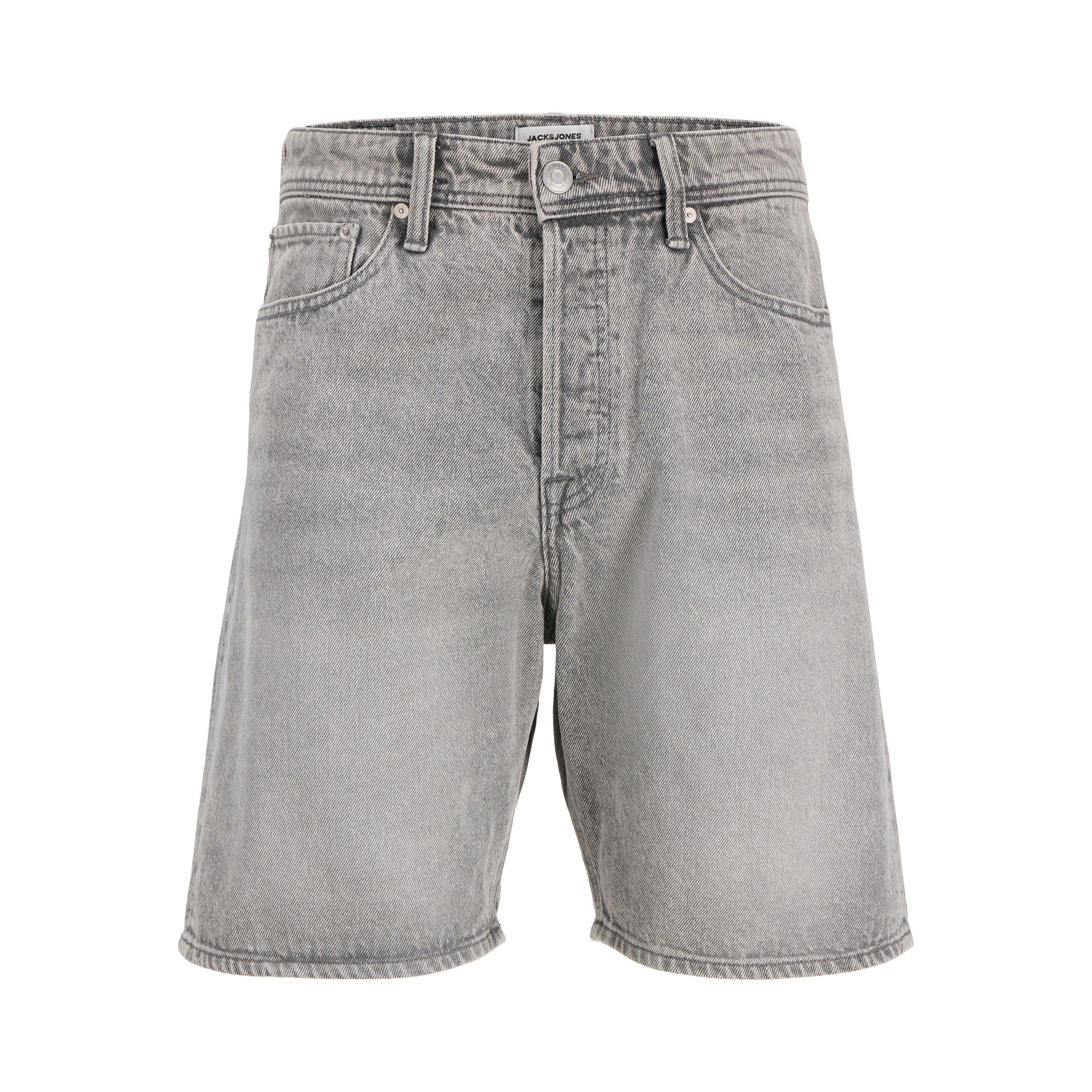 Jack And Jones Men's Tony Loose Denim Shorts - Grey Denim - 2XL