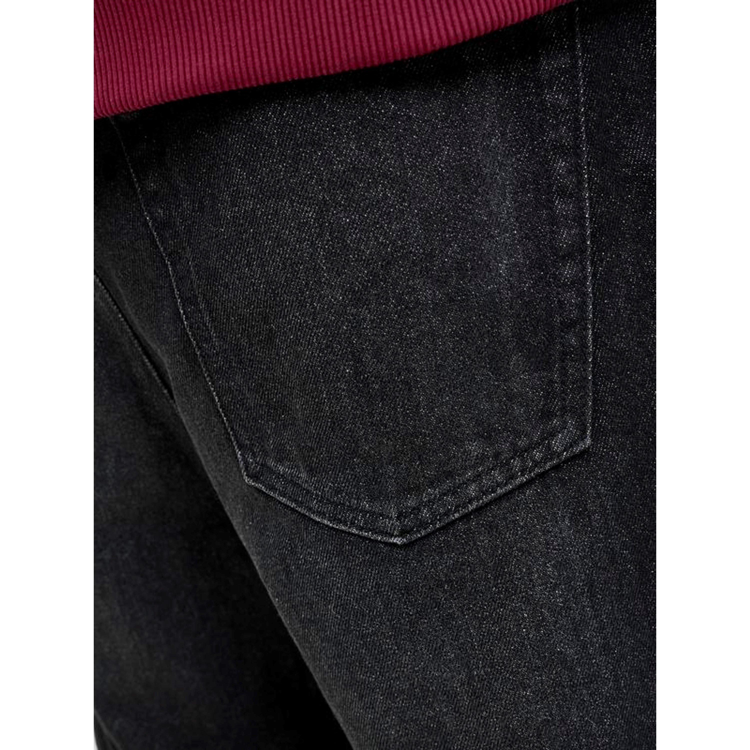 Black Denim - Jack and Jones - Mens Tony Loose Denim Shorts - 8