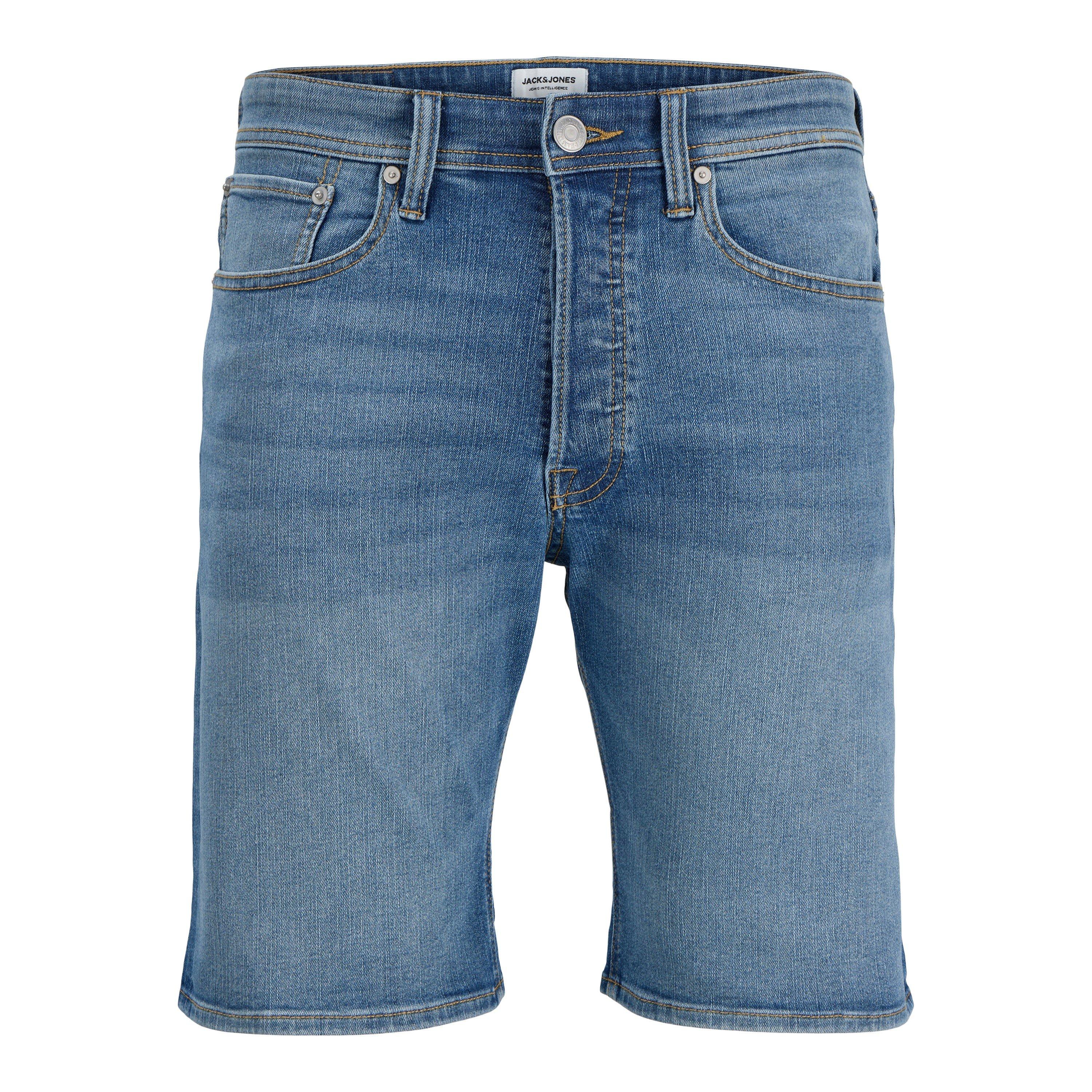 Lt Blue Denim - Jack and Jones - Men's Denim Shorts - 1