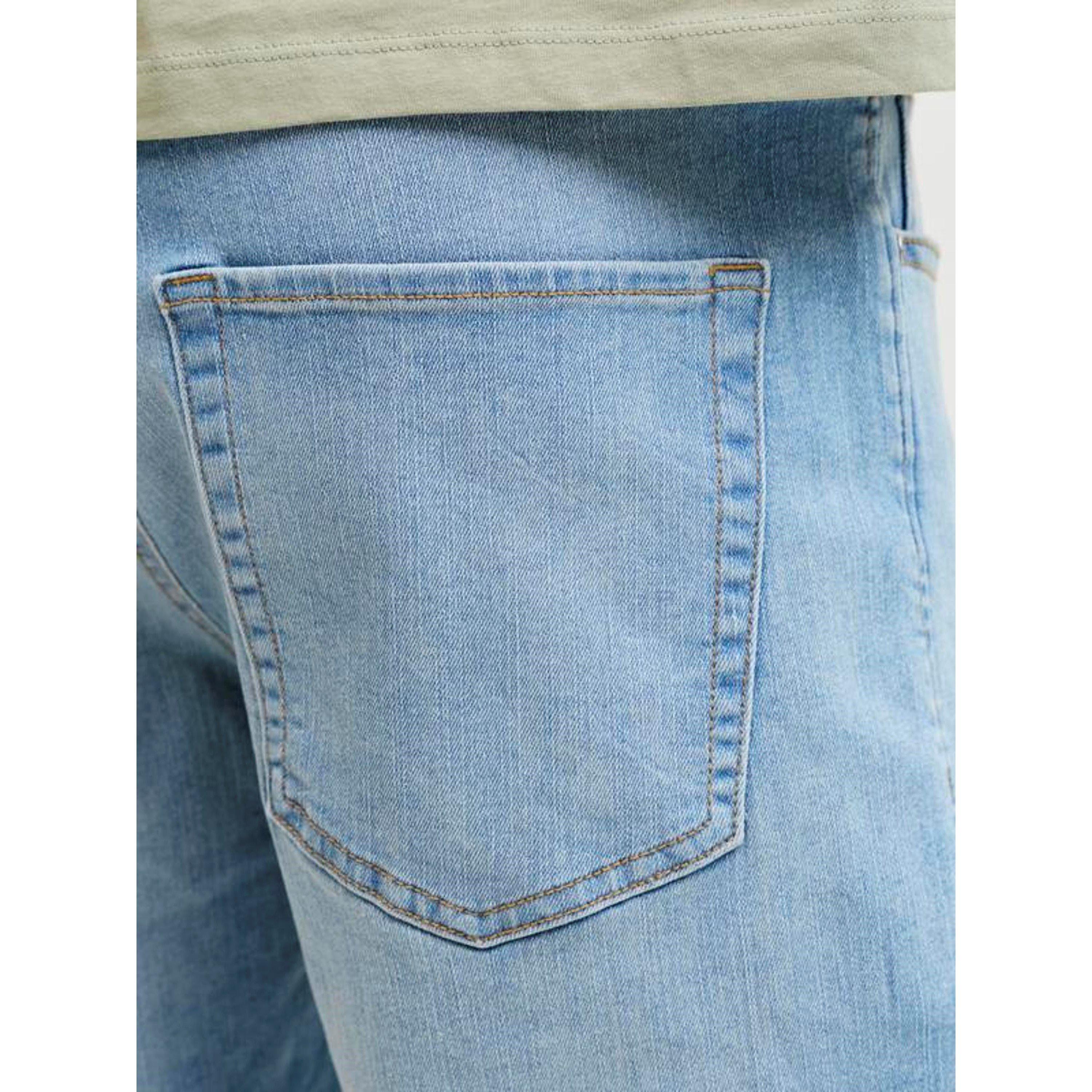 Lt Blue Denim - Jack and Jones - Mens Rick Slim Denim Shorts - 8