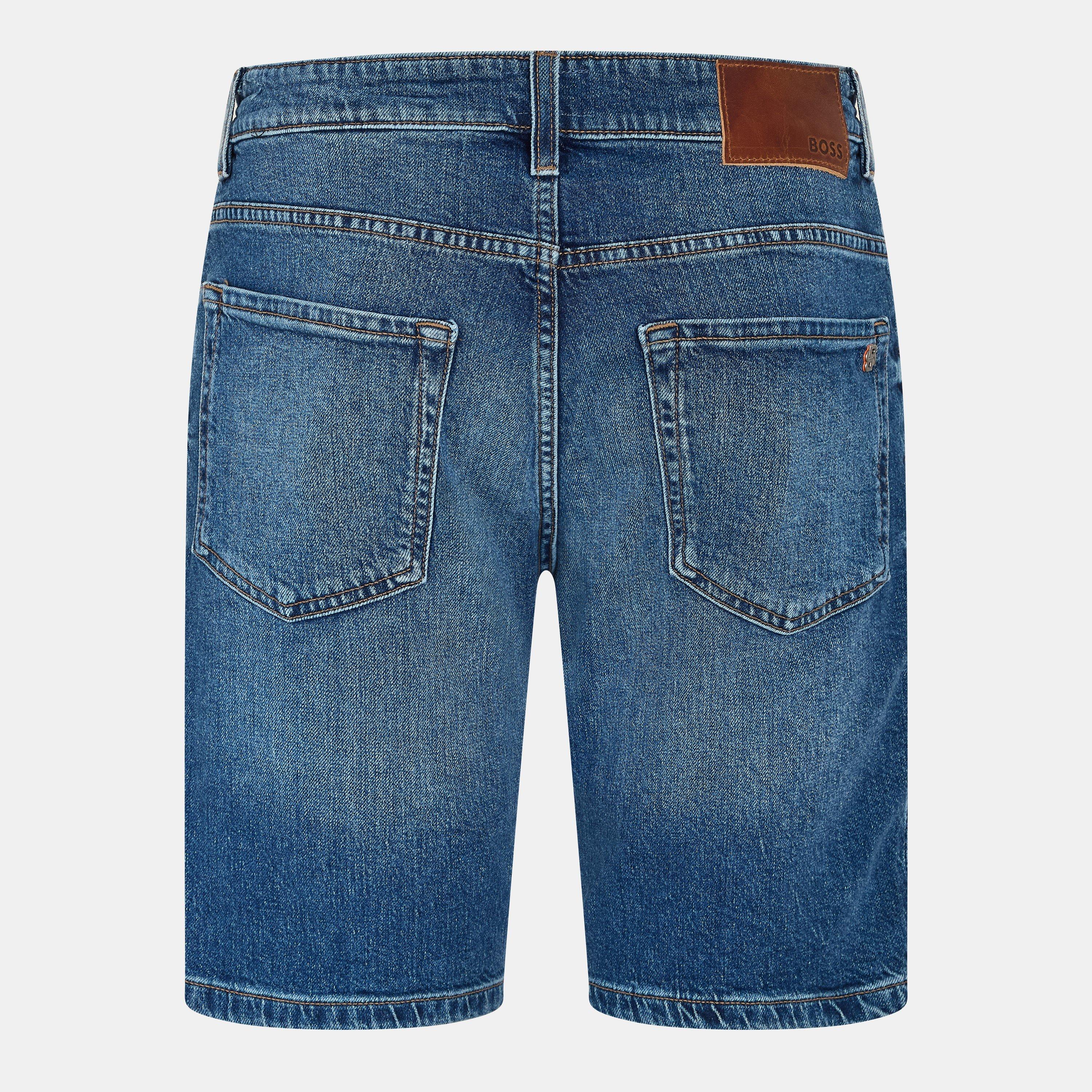 Med Blue - Boss - Boss Re.Maine Shorts Bo 10272955 01 - 2