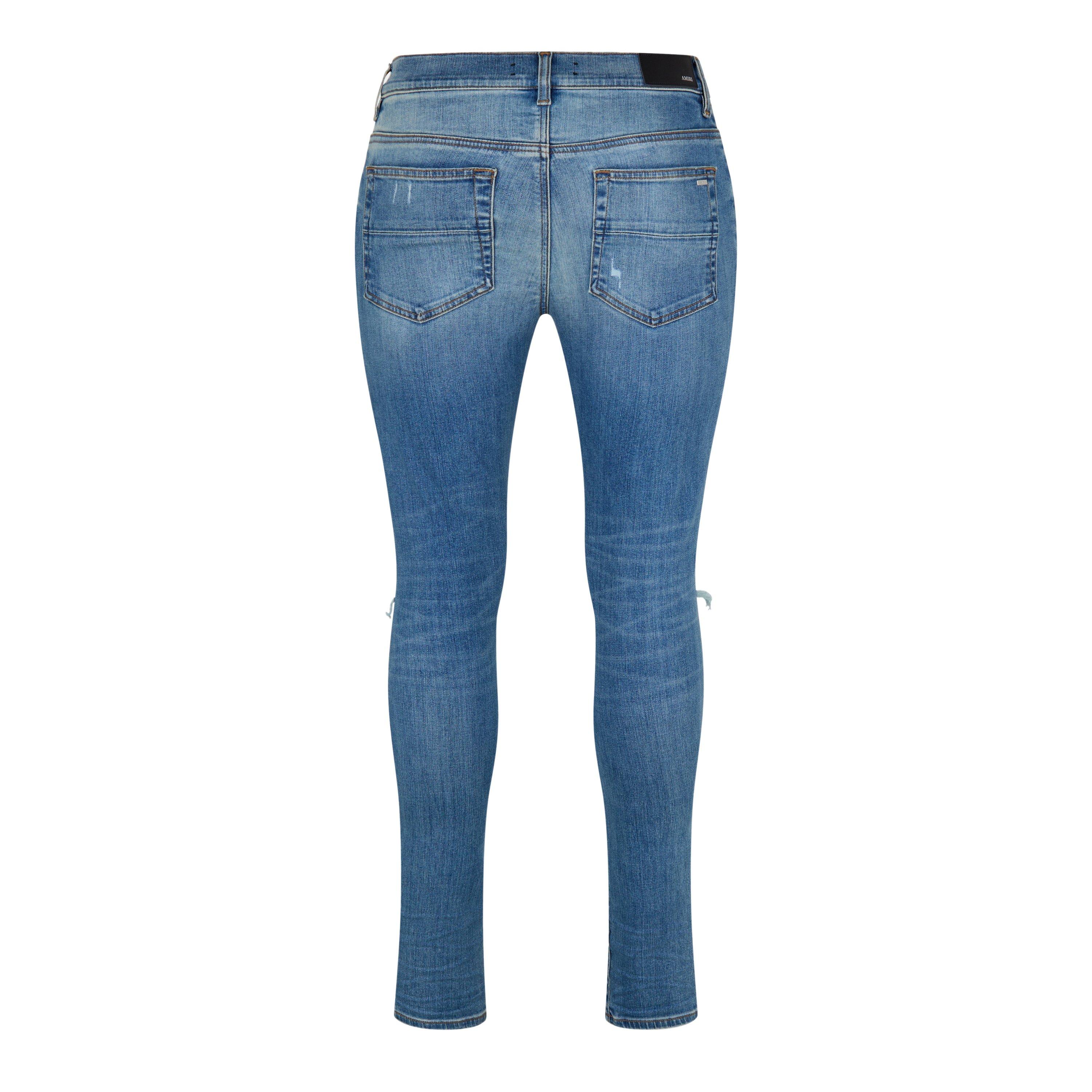 Dark Indigo - Amiri - Mx-1 Distressed Jeans - 2