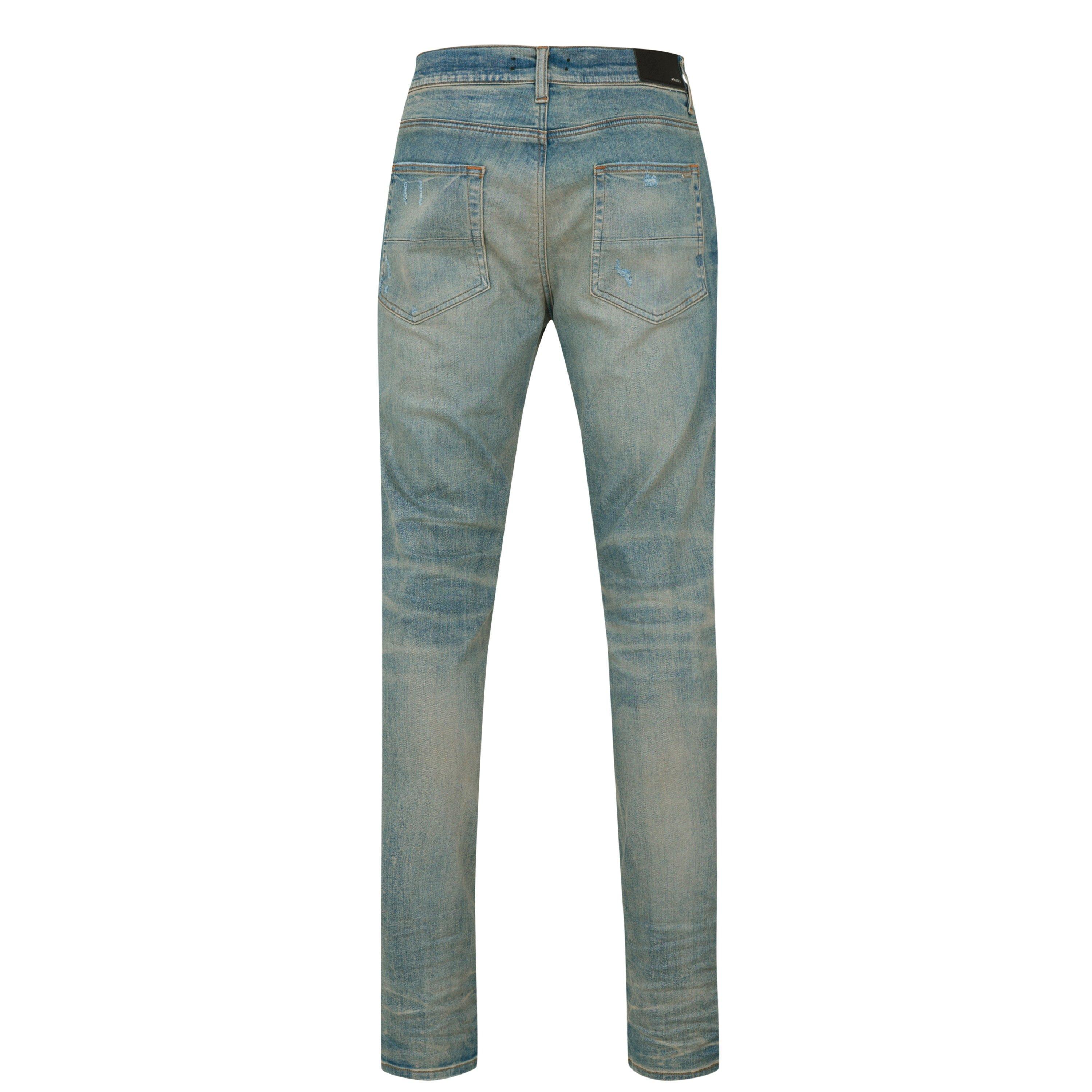 Clay Indigo 408 - Amiri - Mx-1 Distressed Jeans - 7