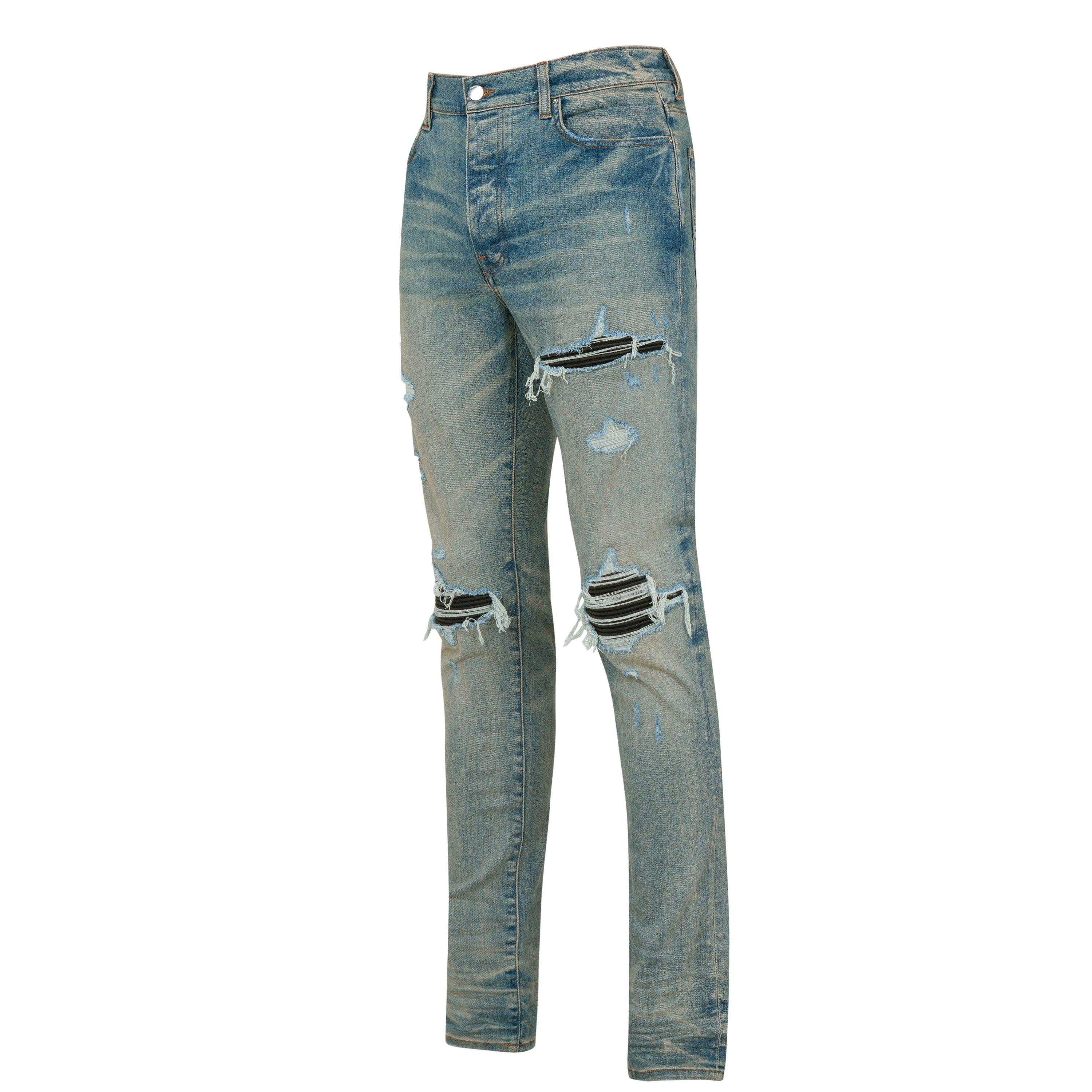 Clay Indigo 408 - Amiri - Mx-1 Distressed Jeans - 8