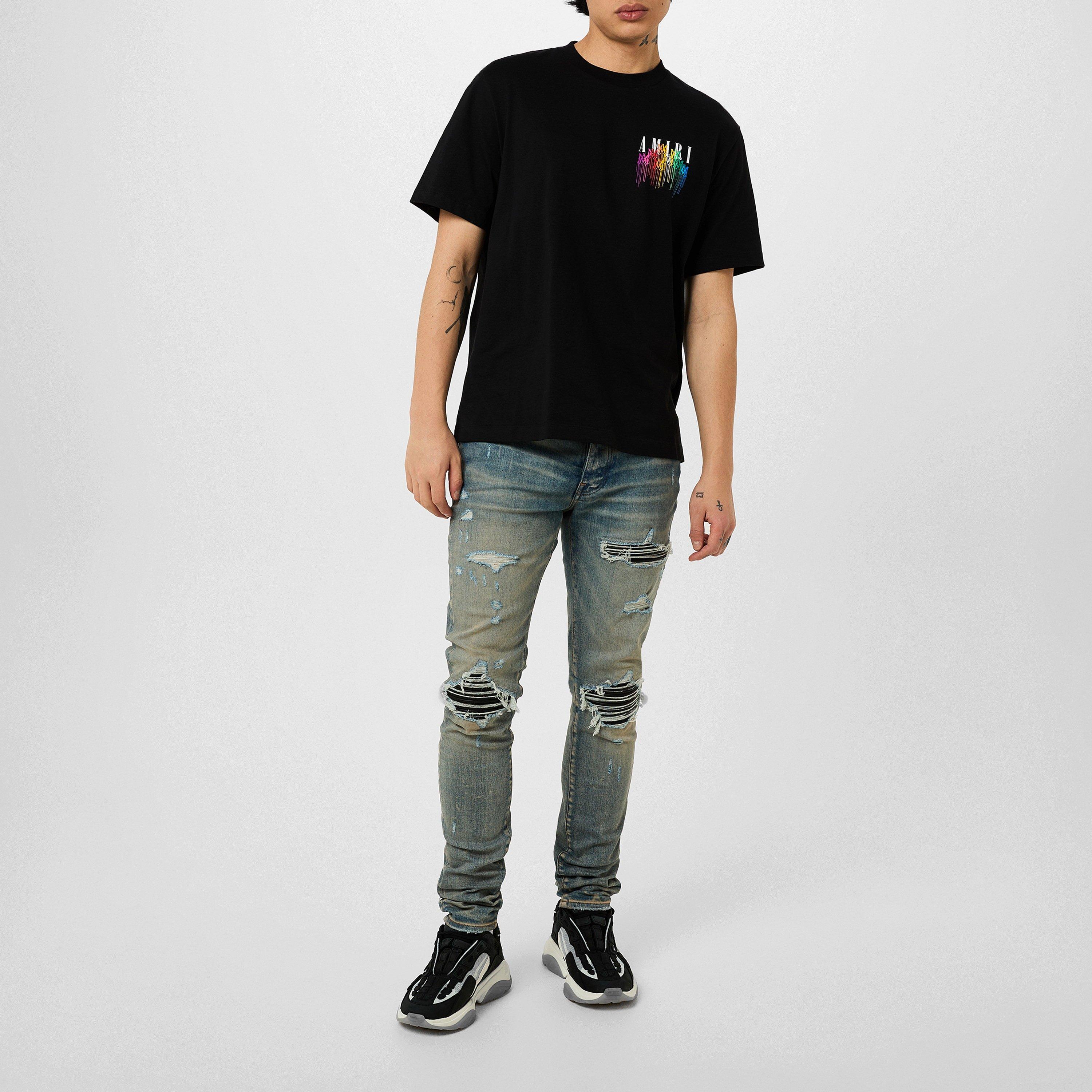 Clay Indigo 408 - Amiri - Mx-1 Distressed Jeans - 3