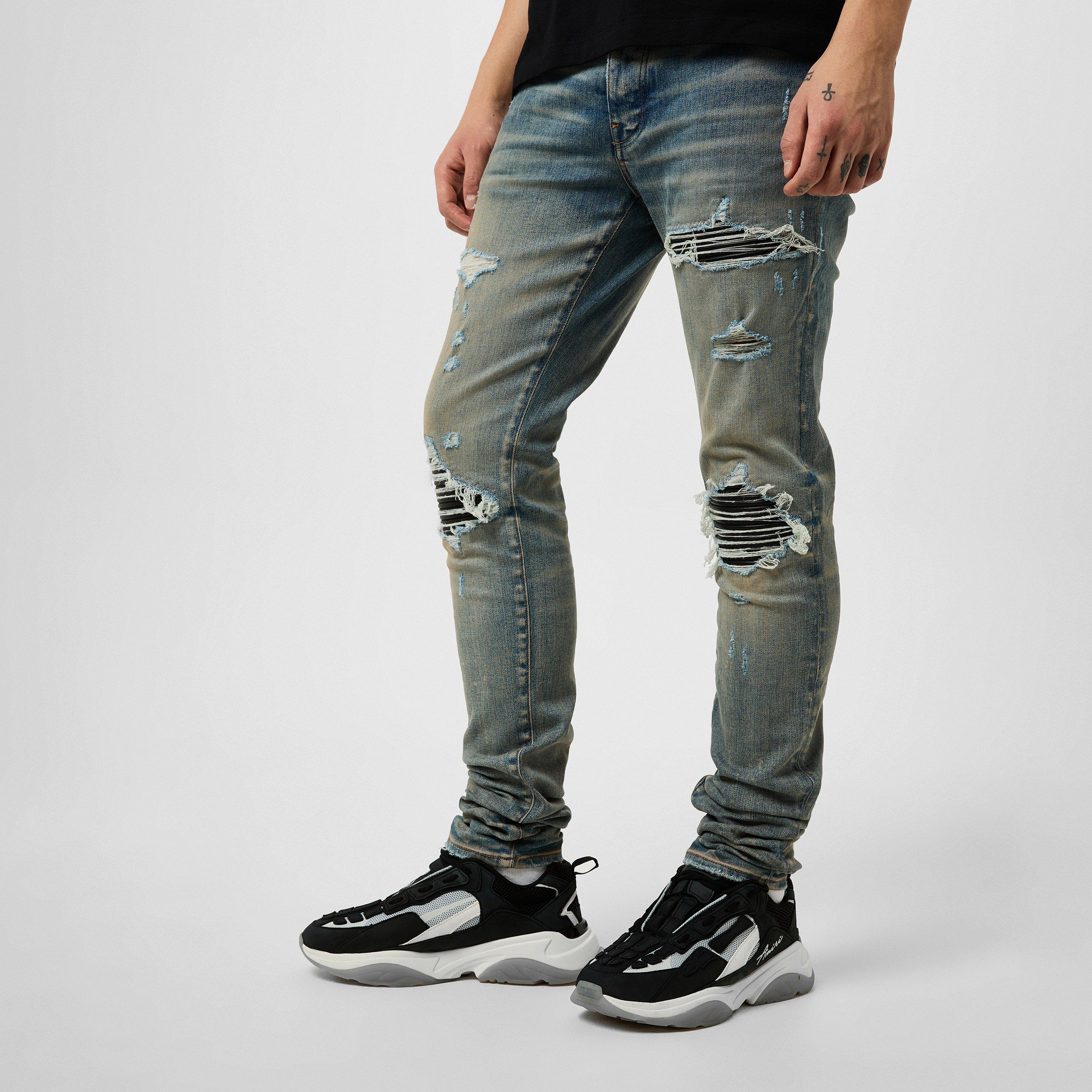 Clay Indigo 408 - Amiri - Mx-1 Distressed Jeans - 5