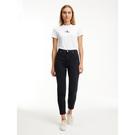 Denim noir - As calças Calvin Klein Modern para mulher são confortáveis - Calvin Klein Mom Jeans - 2