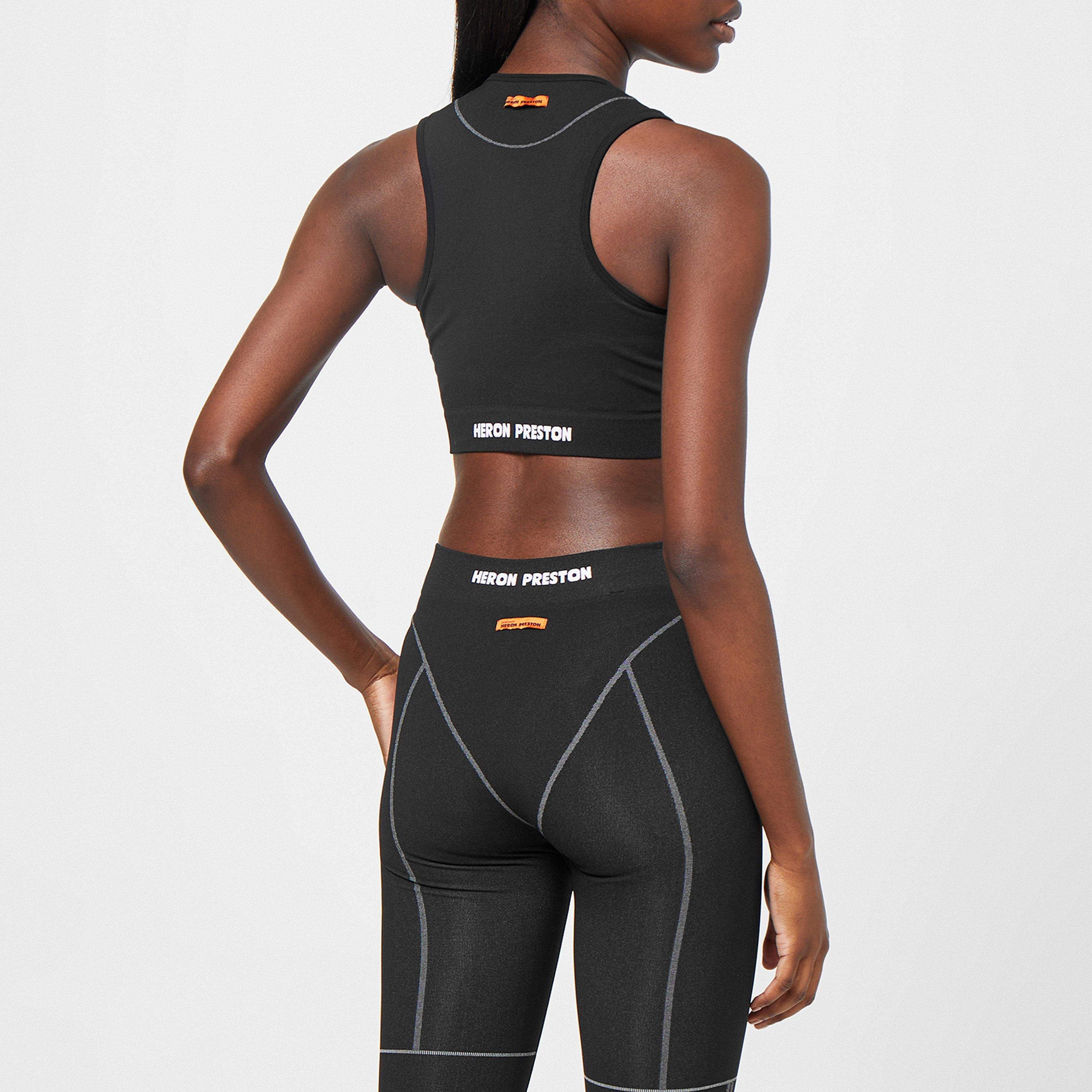 Black 1001 - Heron Preston - Active Sports Bra - 2