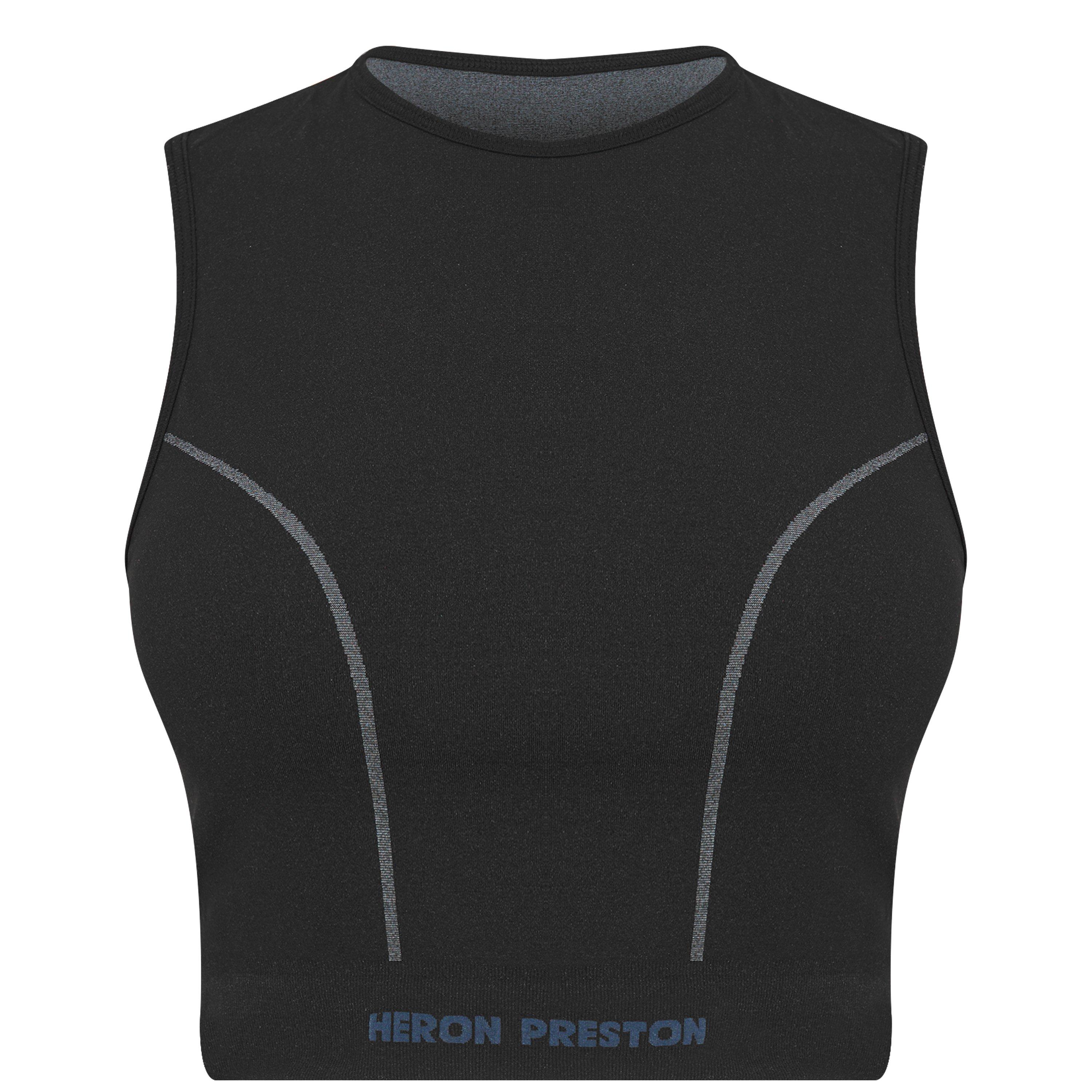 Blk/Blk 1001 - Heron Preston - Active Sports Bra - 5