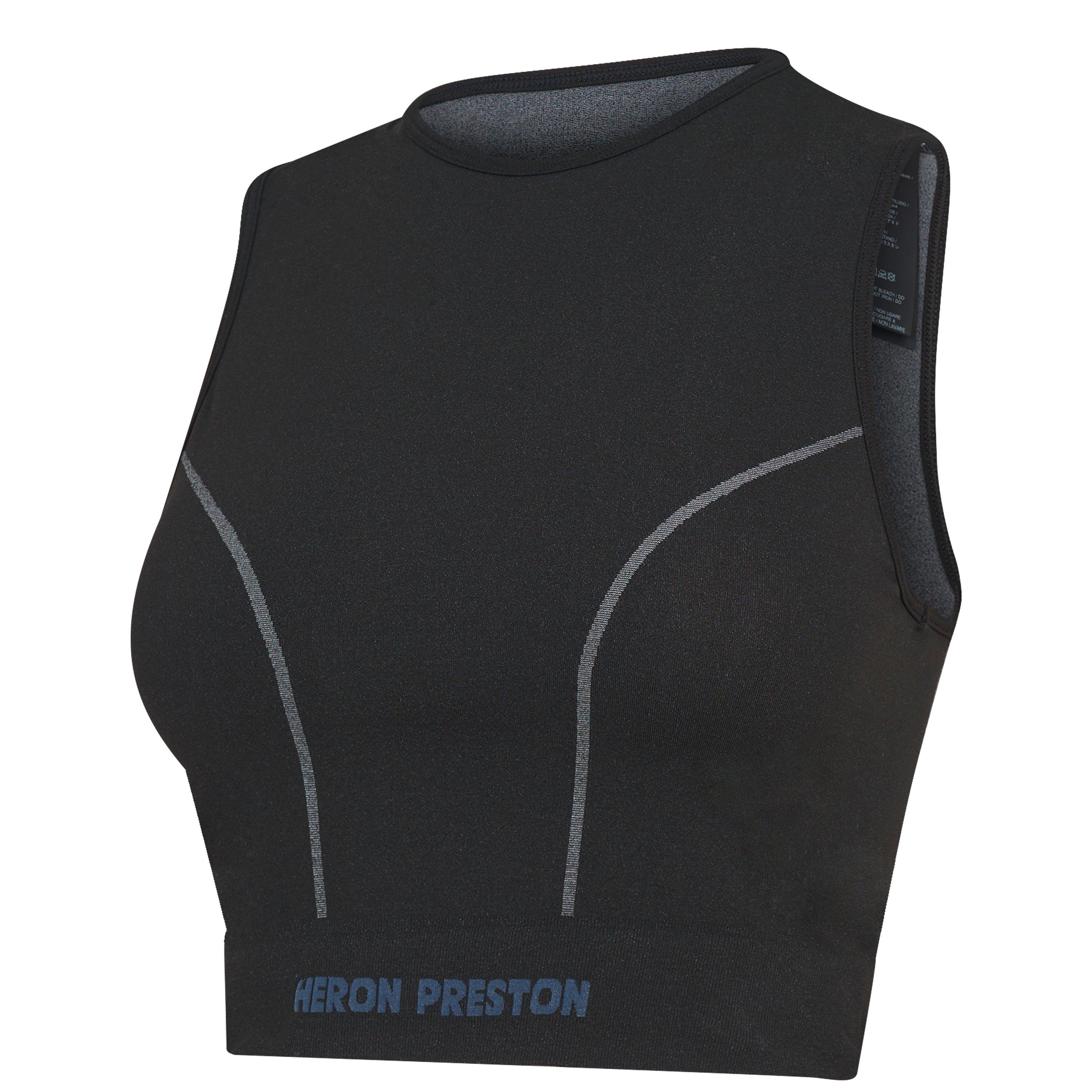 Blk/Blk 1001 - Heron Preston - Active Sports Bra - 7