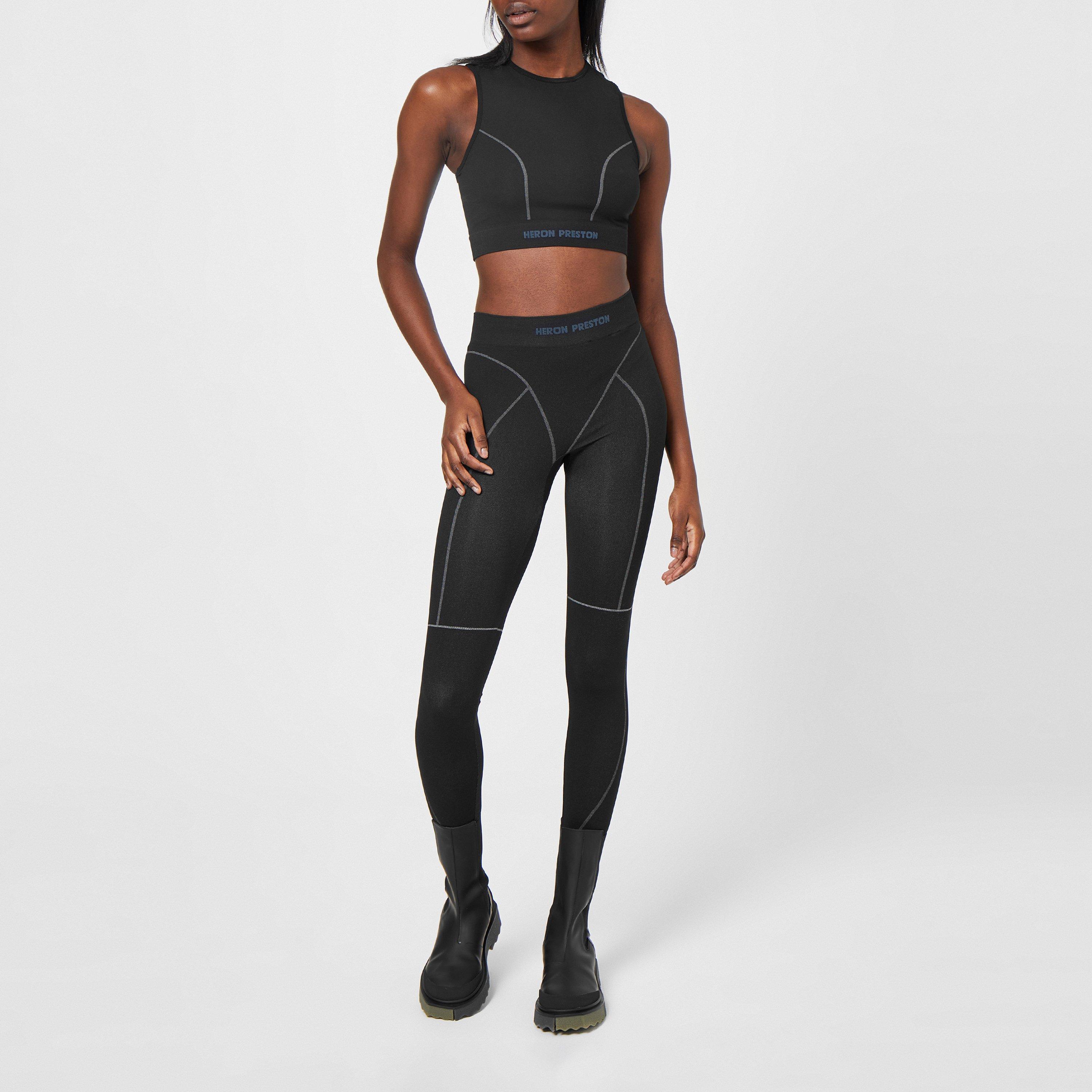 Blk/Blk 1001 - Heron Preston - Active Sports Bra - 4
