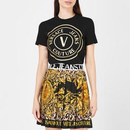 Versace Jeans Couture Round Logo T Shirt