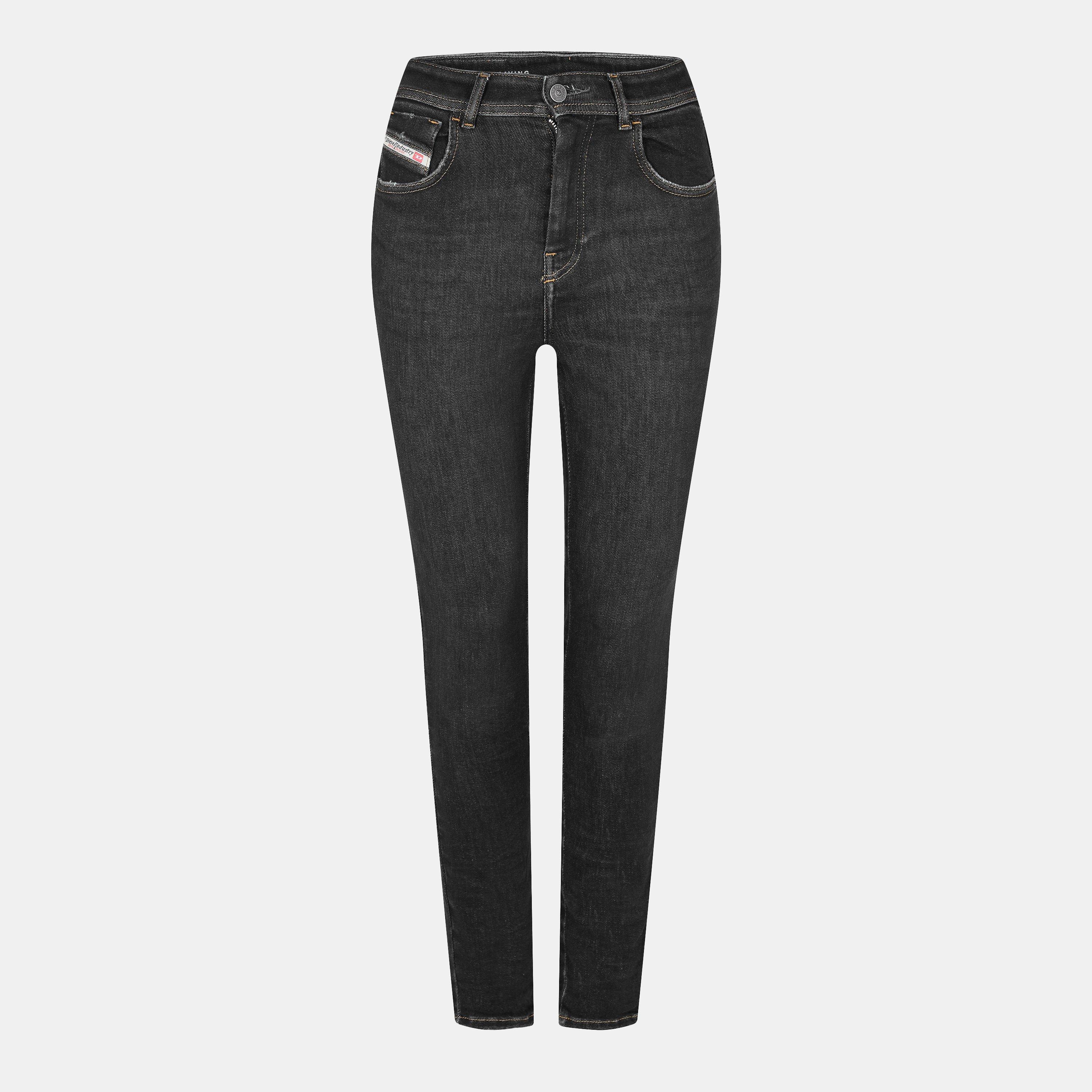 Diesel Women's Super Skinny 1984 Slandy-High Jeans - Black/Grey Denm - 25 L32
