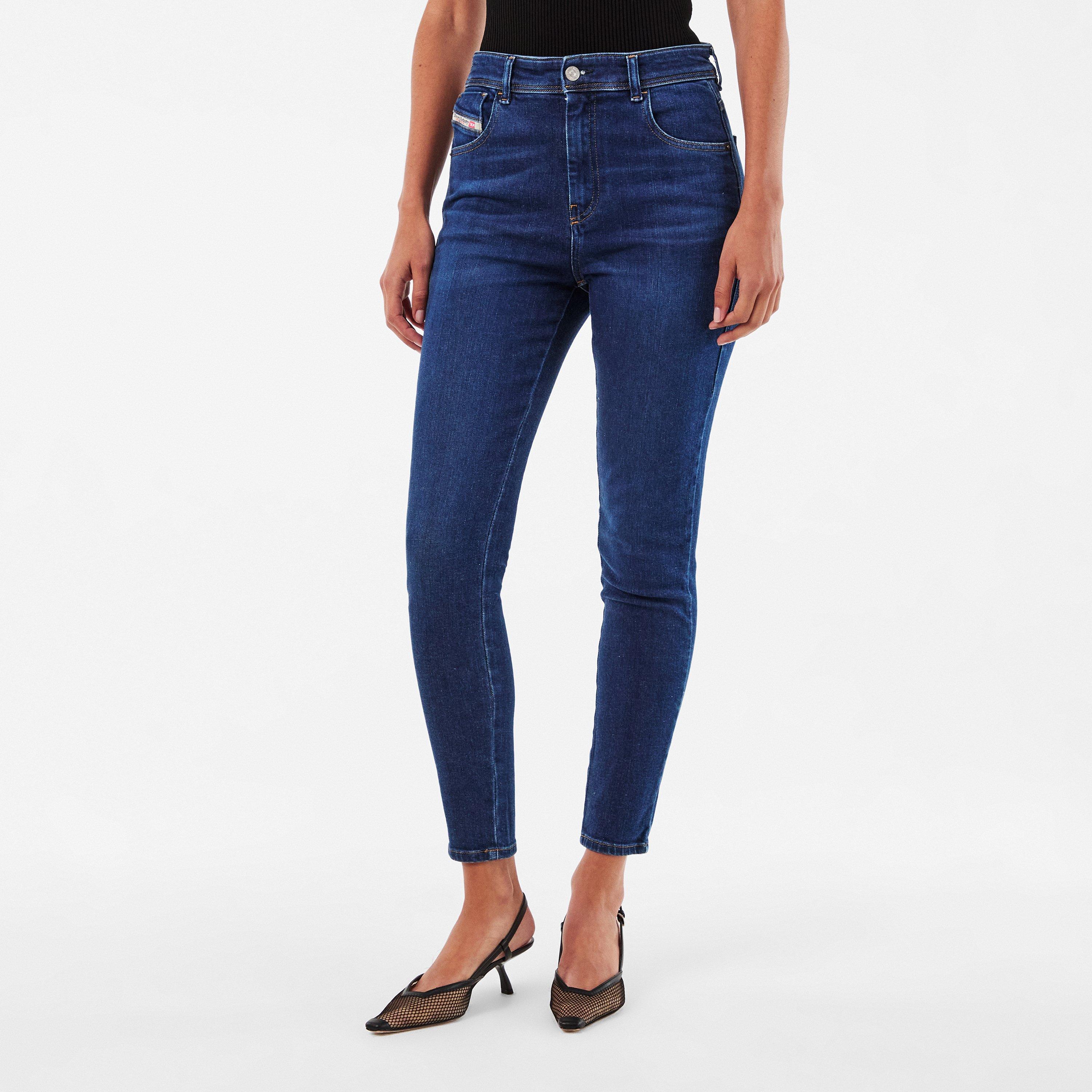 Blue Denim - Diesel - Super Skinny 1984 Slandy-High Jeans - 3