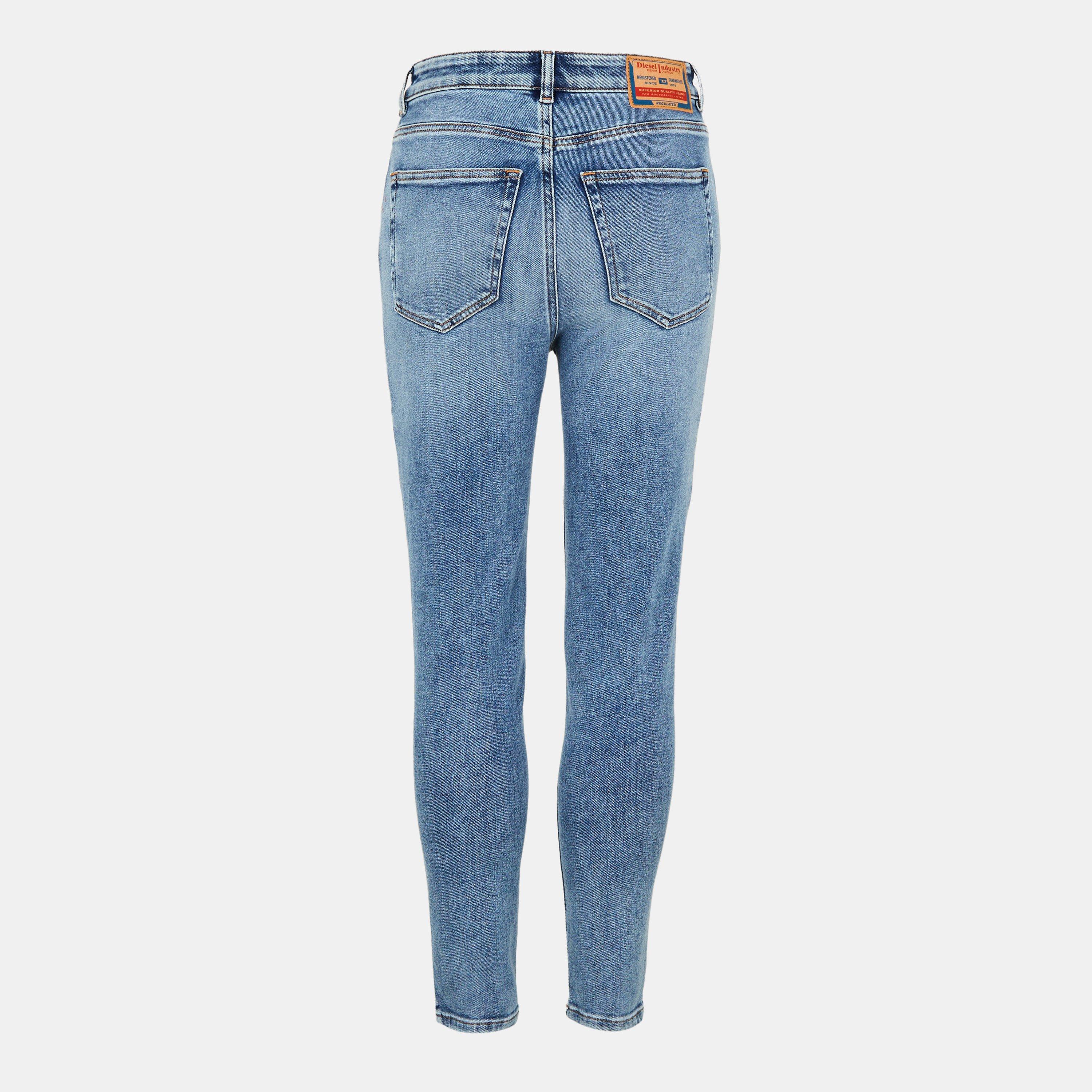 Blue Denim - Diesel - Super Skinny 1984 Slandy-High Jeans - 2
