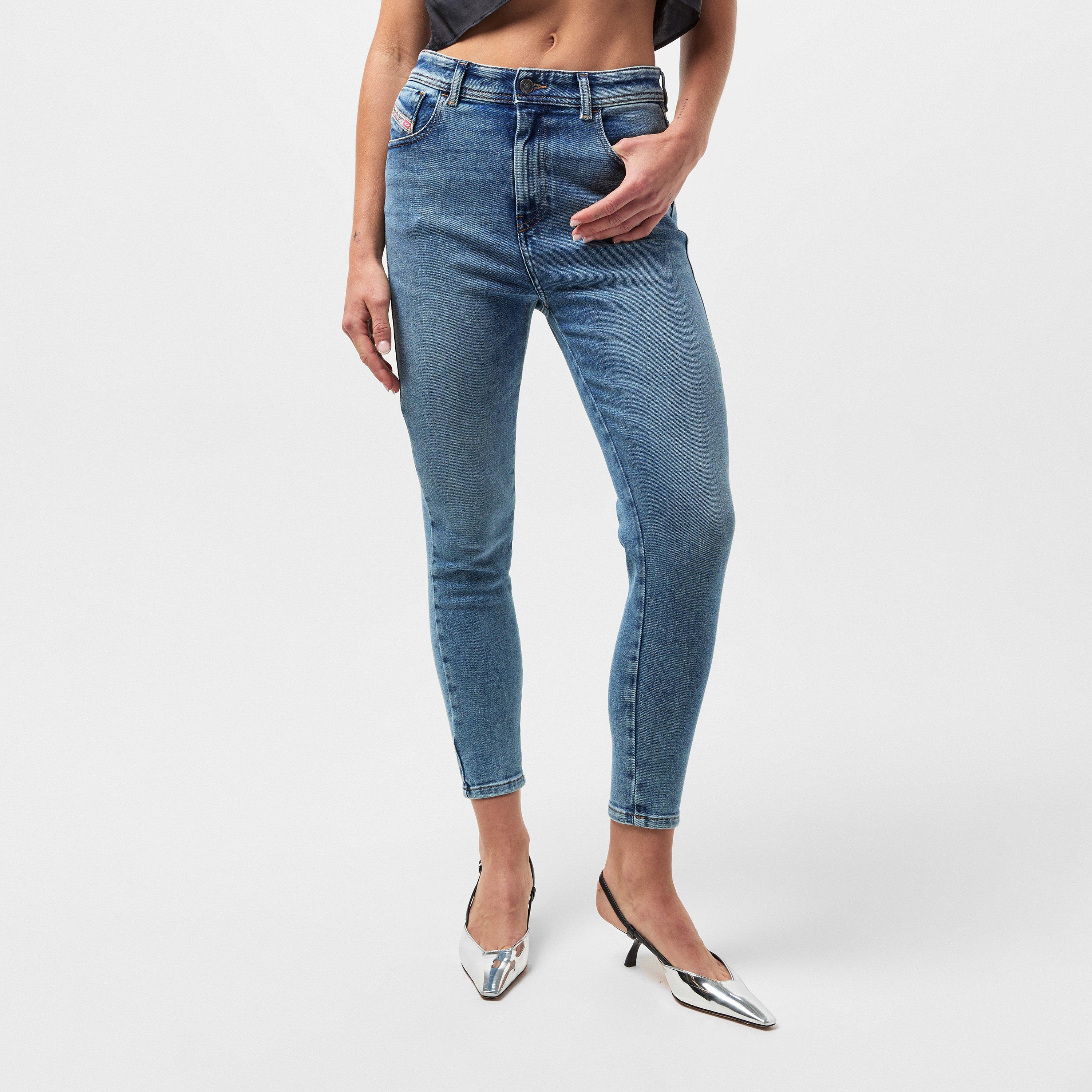 Blue Denim - Diesel - Super Skinny 1984 Slandy-High Jeans - 3