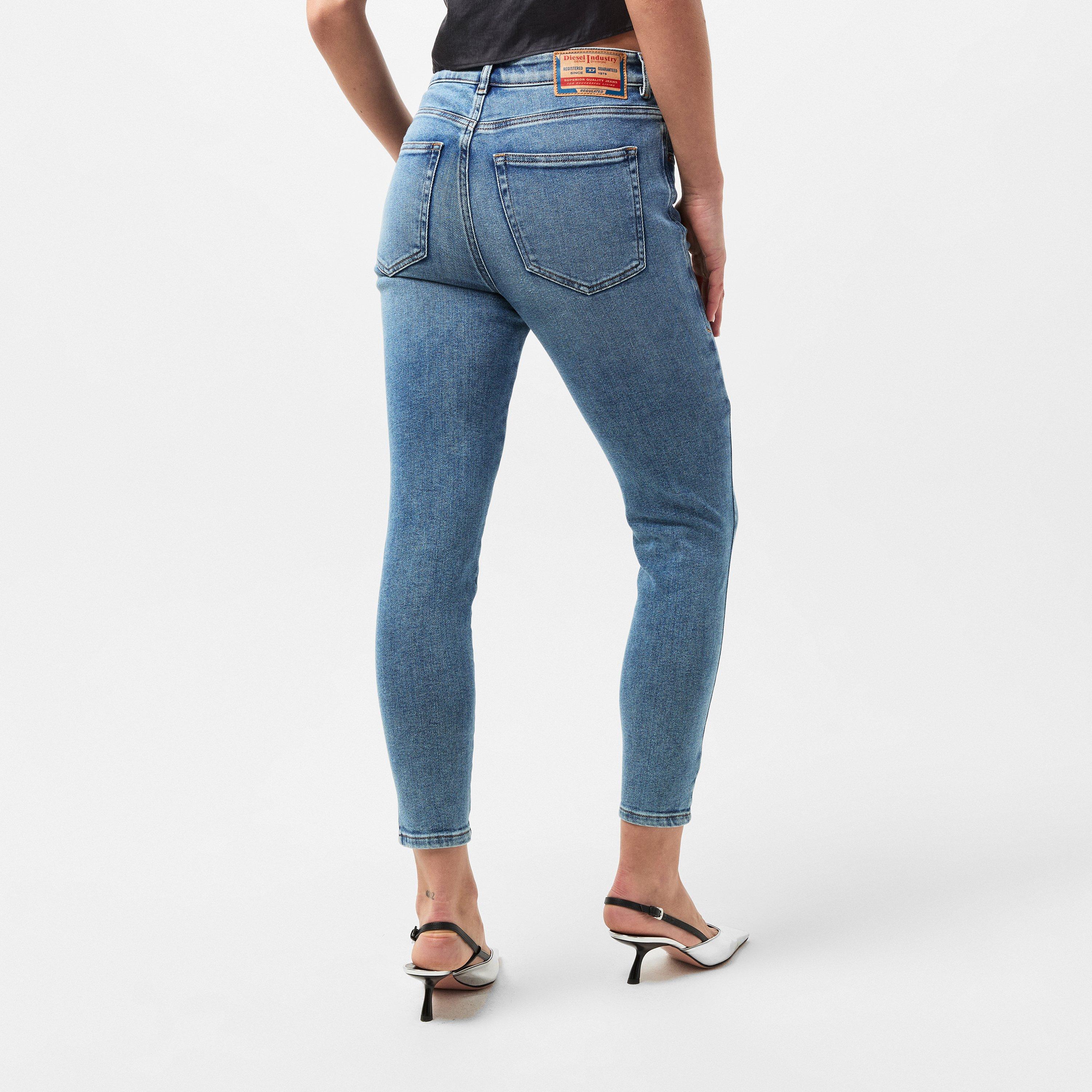 Blue Denim - Diesel - Super Skinny 1984 Slandy-High Jeans - 4
