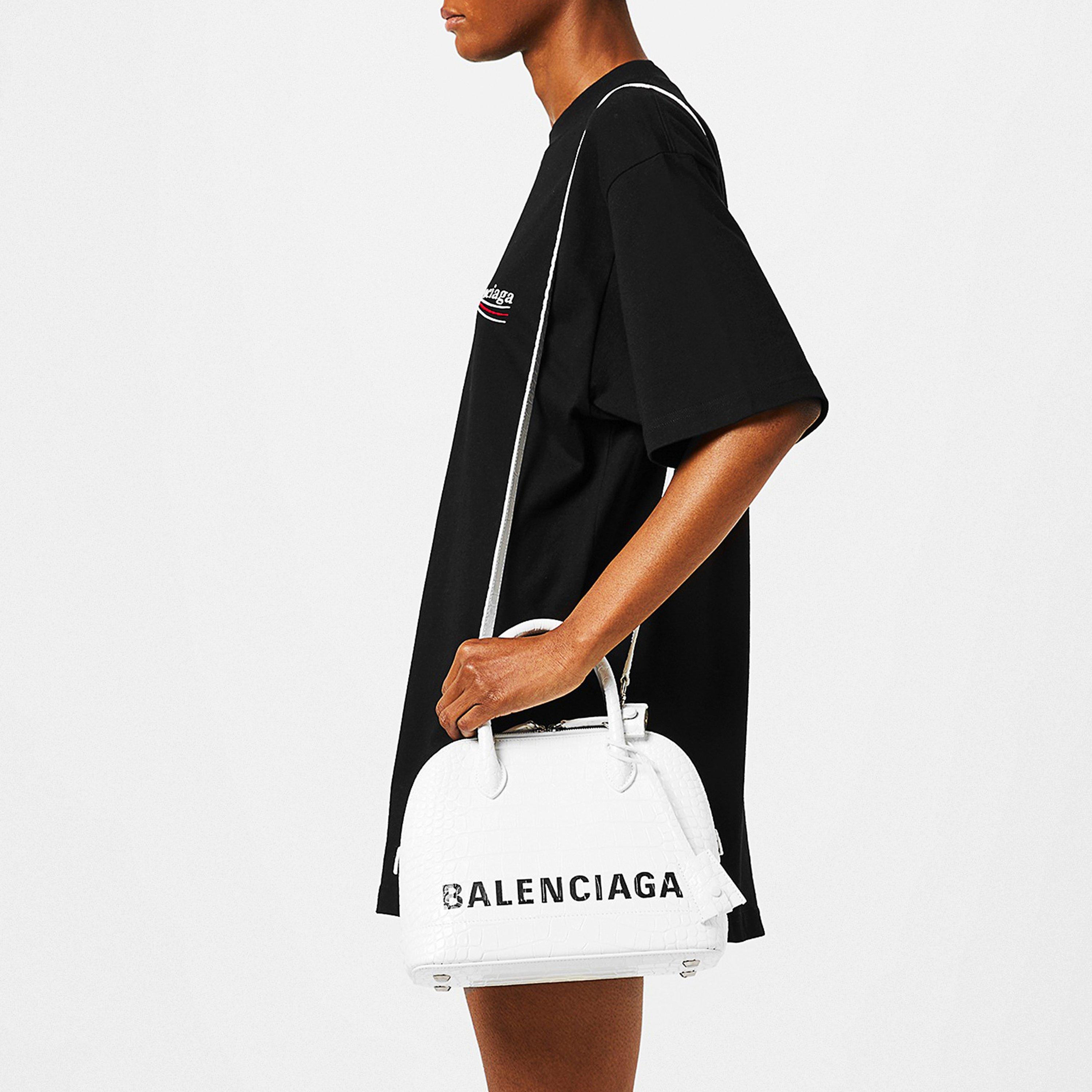 Black 1070 - Balenciaga - Political Logo Oversized T-Shirt - 2